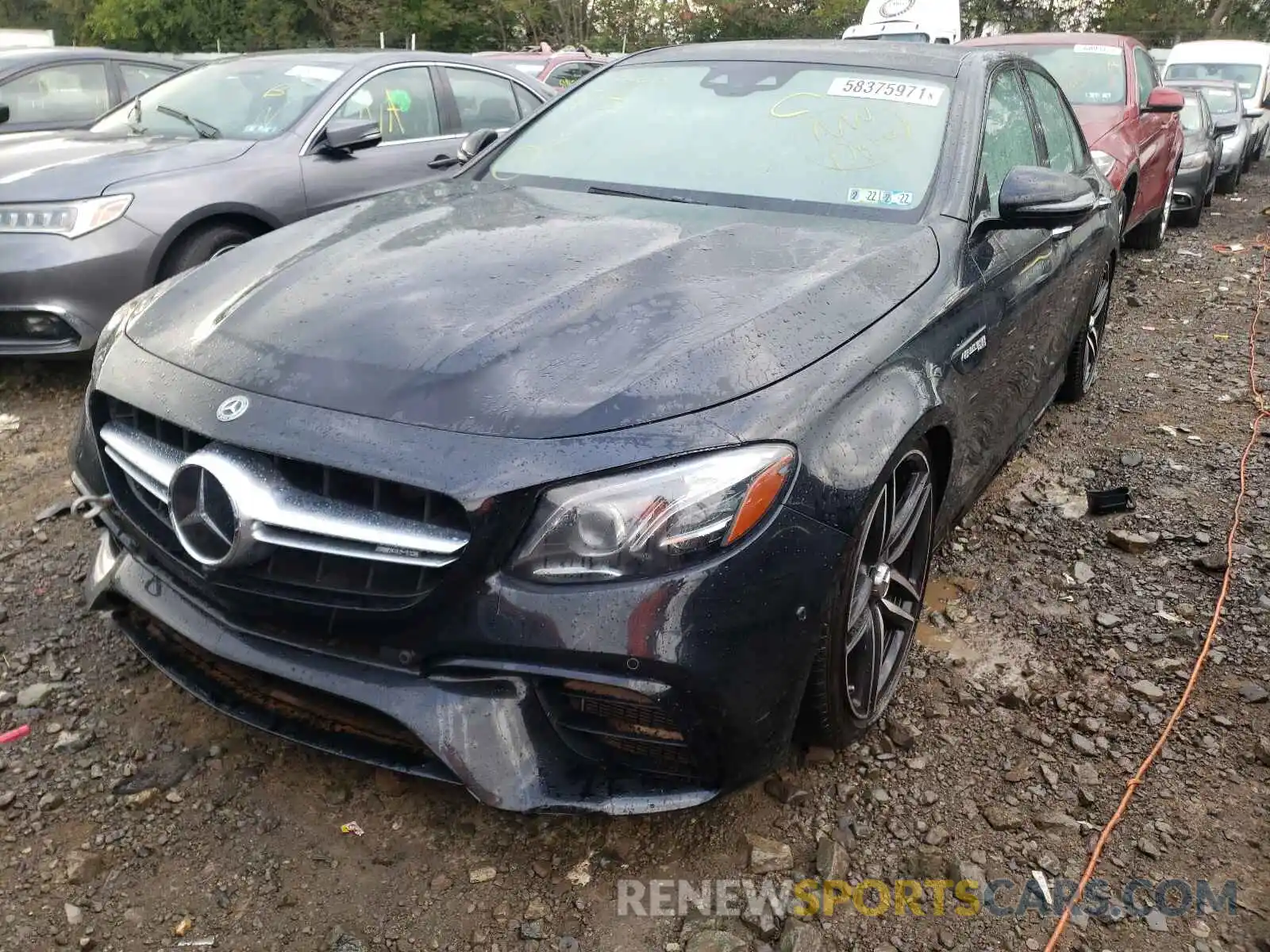 2 Photograph of a damaged car W1KZF8KB5LA763686 MERCEDES-BENZ E-CLASS 2020