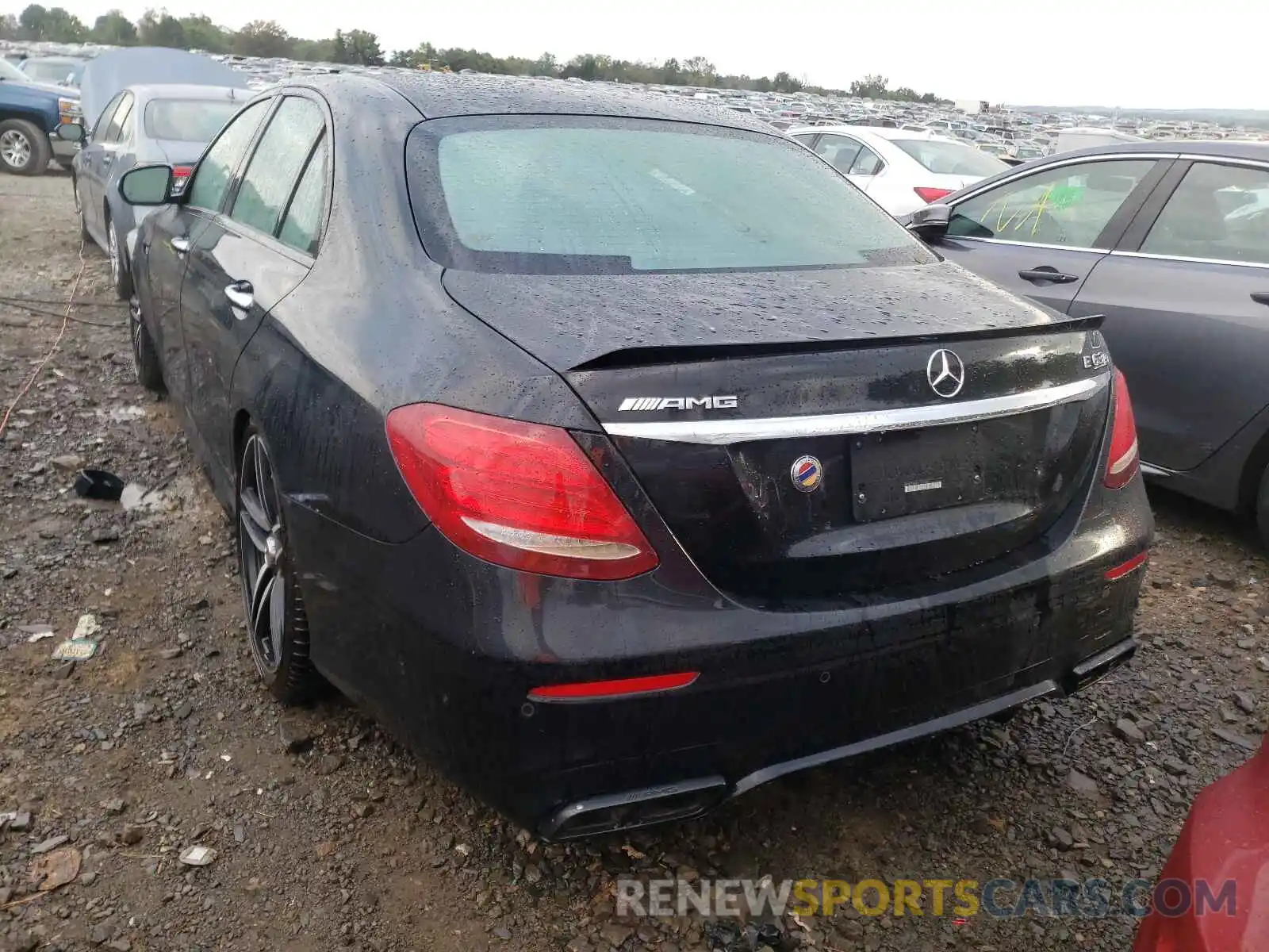 3 Photograph of a damaged car W1KZF8KB5LA763686 MERCEDES-BENZ E-CLASS 2020