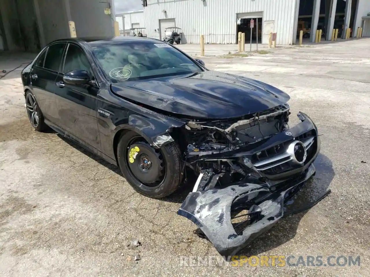 1 Photograph of a damaged car W1KZF8KB9LA763206 MERCEDES-BENZ E-CLASS 2020