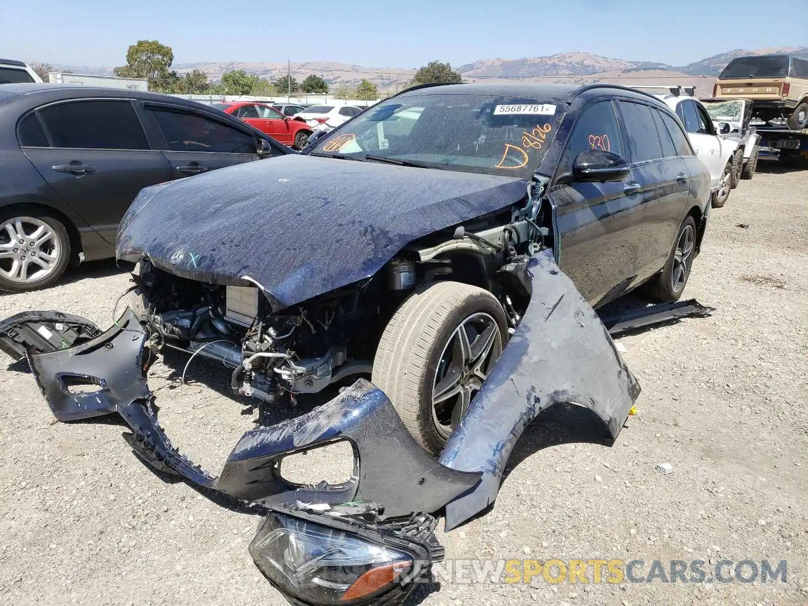 2 Photograph of a damaged car W1KZH6JBXLA845963 MERCEDES-BENZ E-CLASS 2020