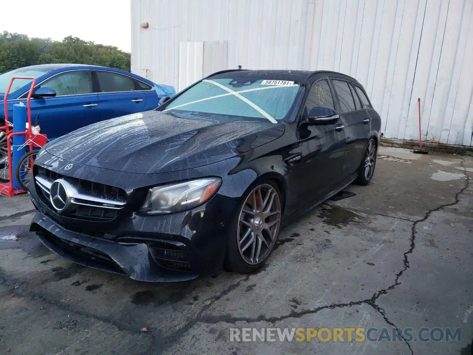 2 Photograph of a damaged car W1KZH8KB9LA805738 MERCEDES-BENZ E-CLASS 2020