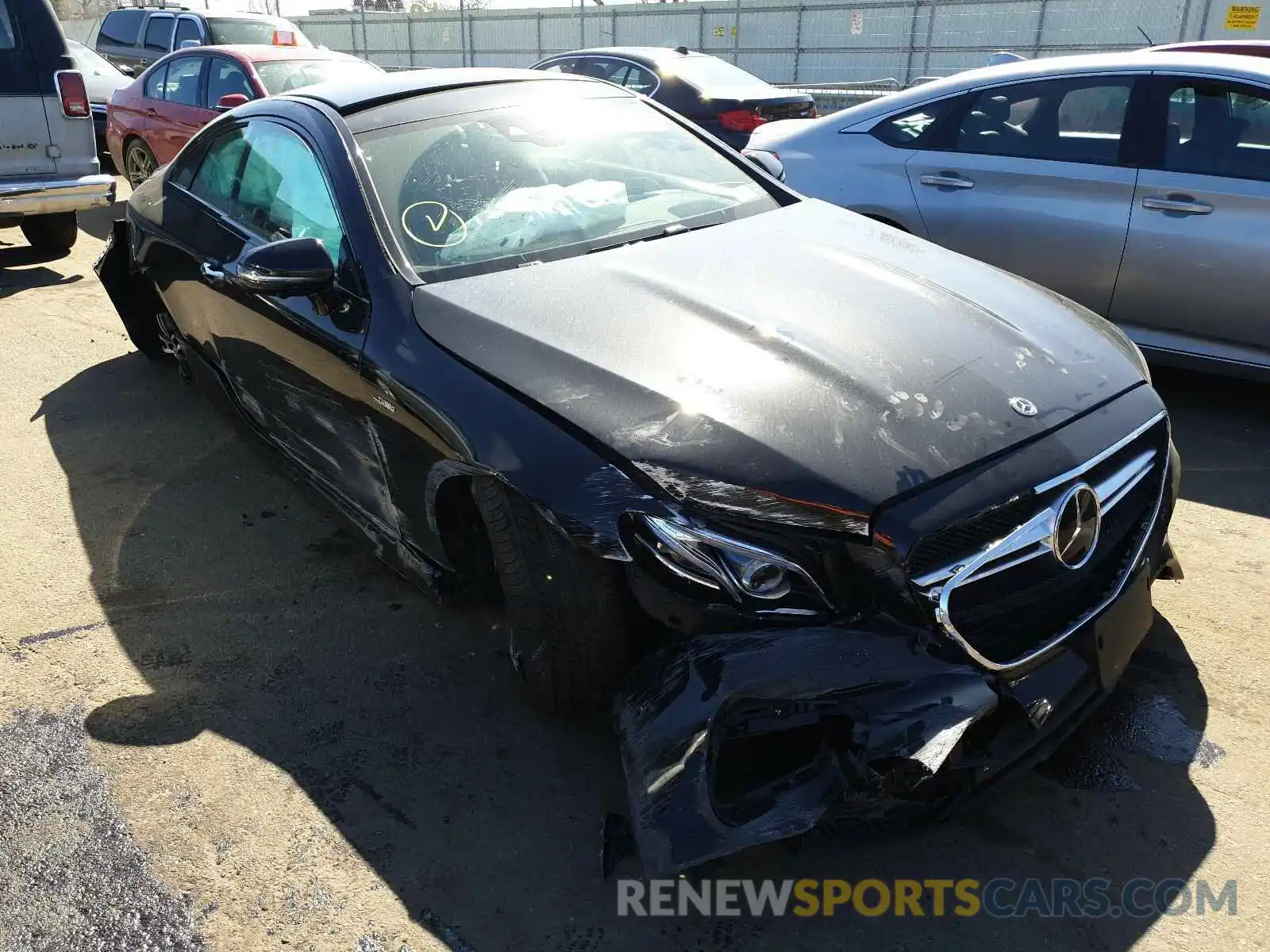 1 Photograph of a damaged car WDD1J6BB8LF127671 MERCEDES-BENZ E CLASS 2020