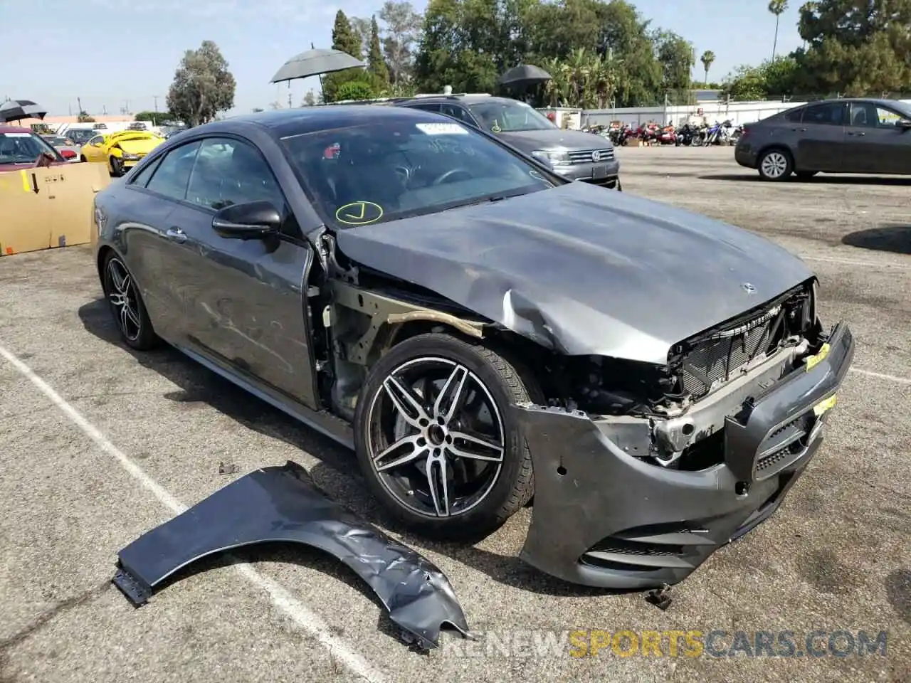 1 Photograph of a damaged car WDD1J6HB6LF122847 MERCEDES-BENZ E-CLASS 2020