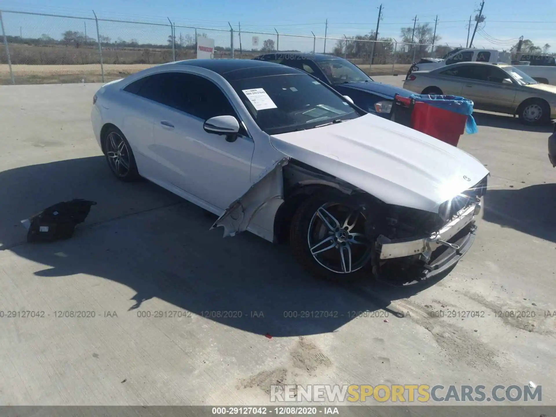 1 Photograph of a damaged car WDD1J6JB1LF122216 MERCEDES-BENZ E-CLASS 2020