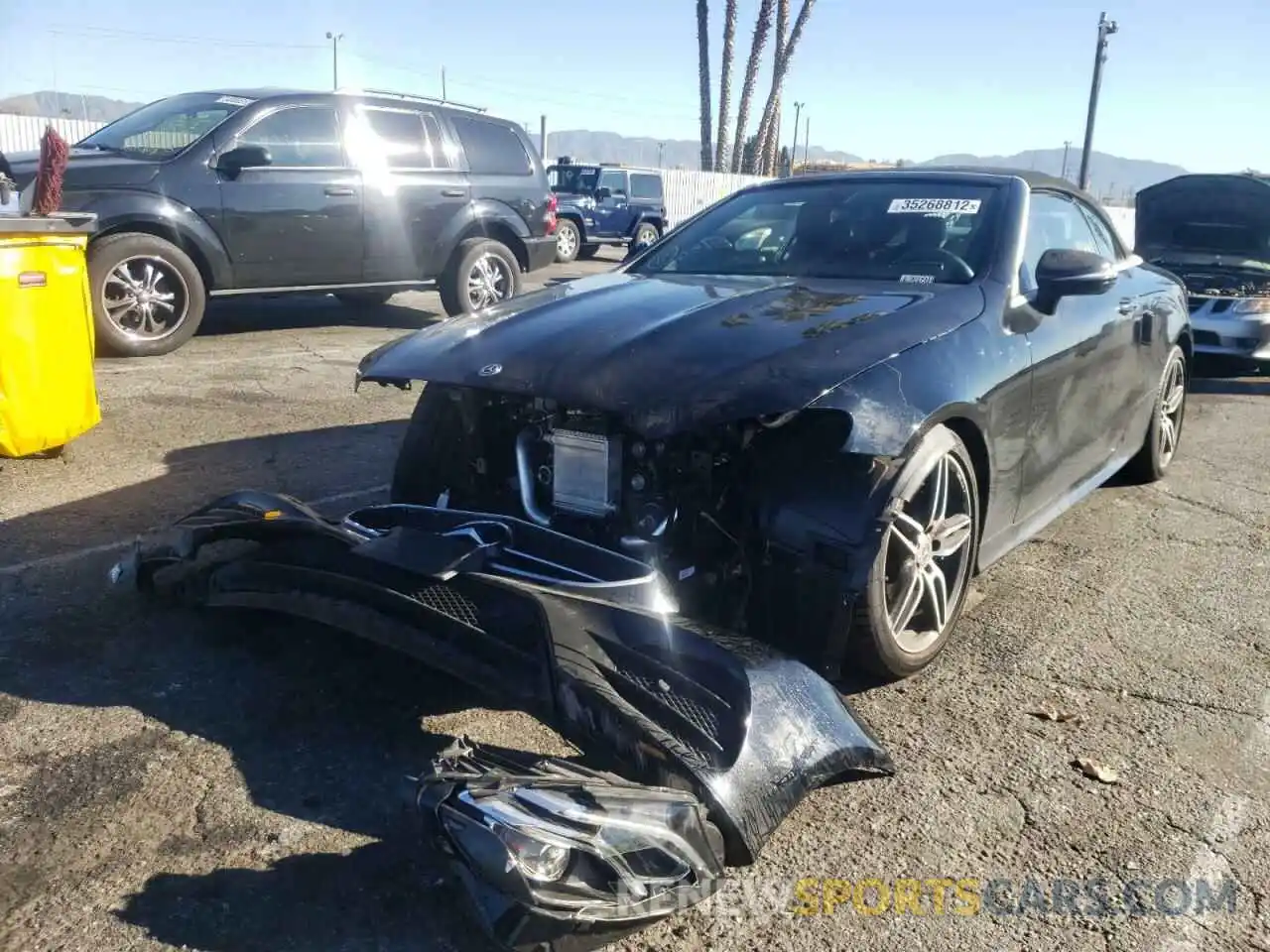 2 Photograph of a damaged car WDD1K6HB2LF125564 MERCEDES-BENZ E-CLASS 2020