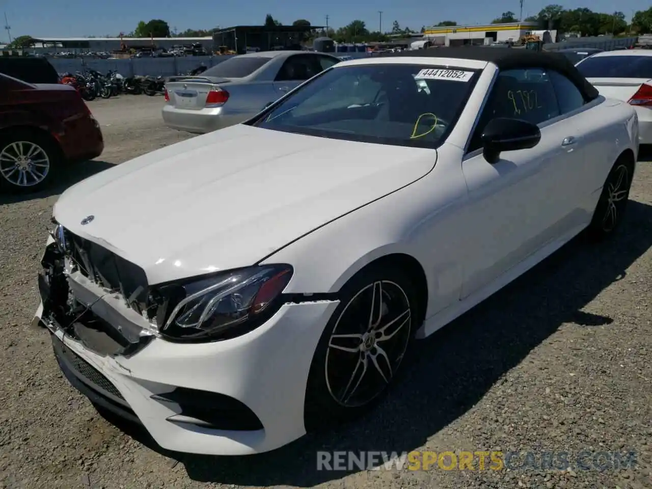 2 Photograph of a damaged car WDD1K6HB9LF126470 MERCEDES-BENZ E-CLASS 2020