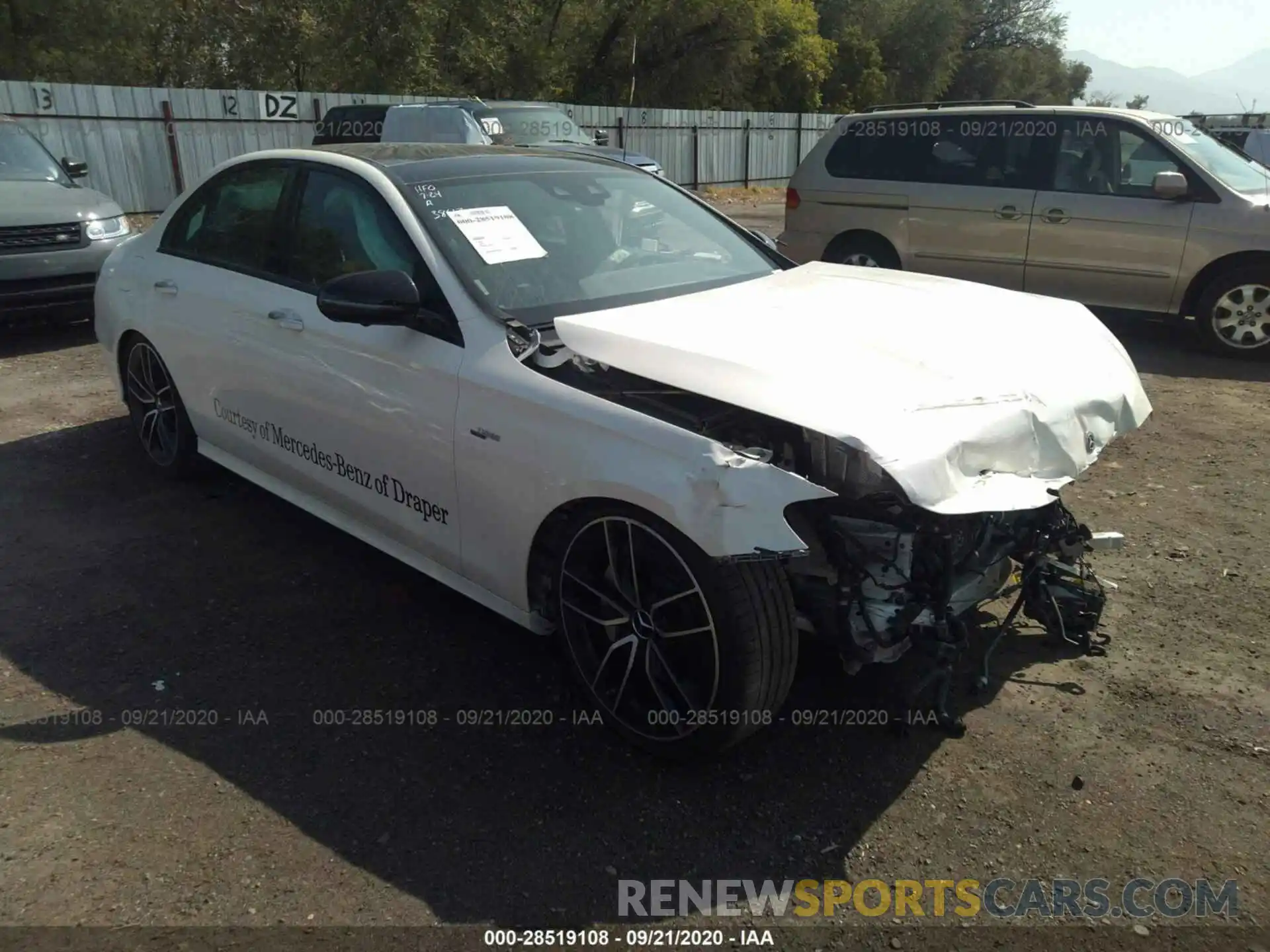 1 Photograph of a damaged car WDDZF6BB2LA716524 MERCEDES-BENZ E-CLASS 2020