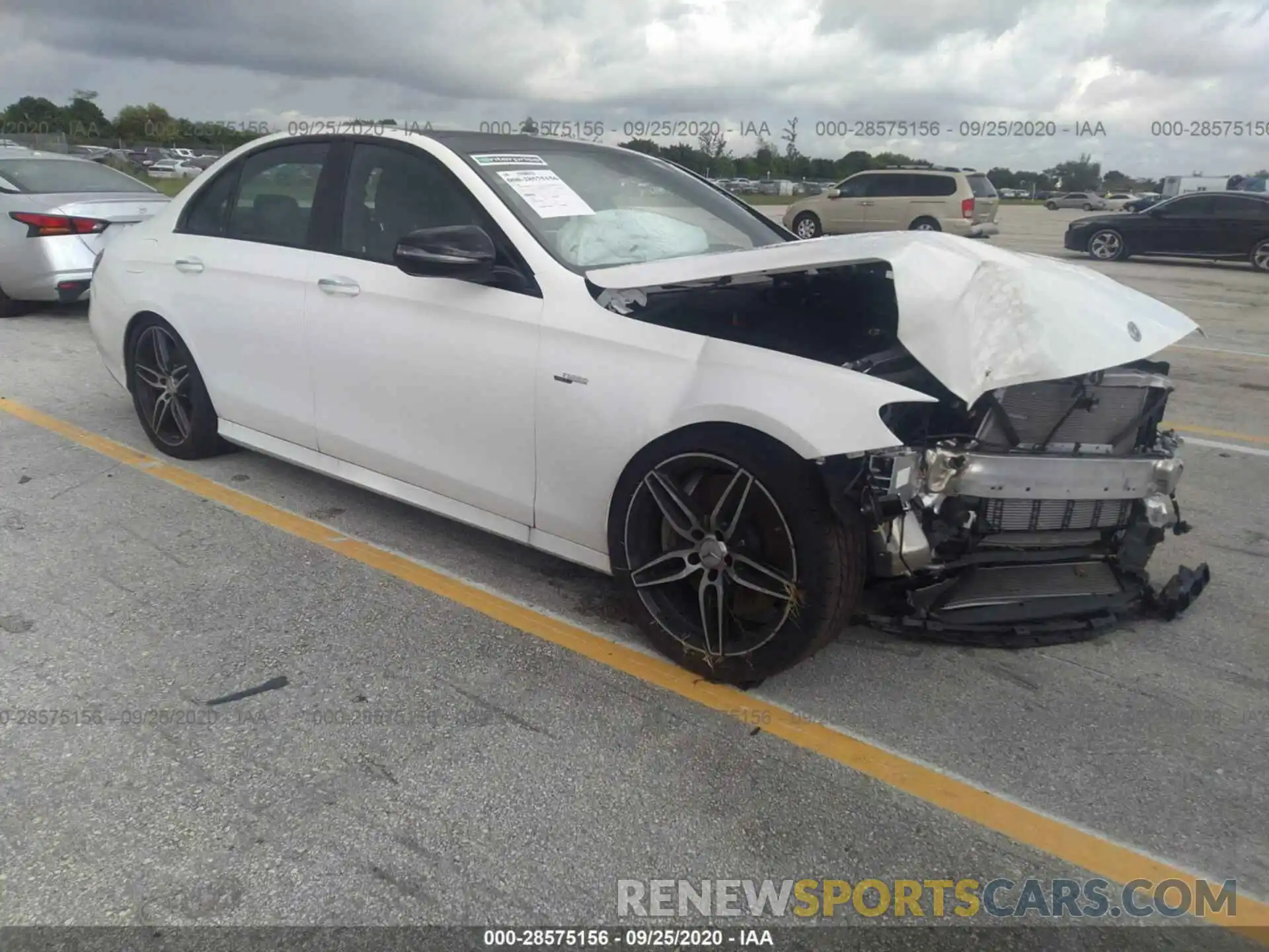 1 Photograph of a damaged car WDDZF6BB5LA743247 MERCEDES-BENZ E-CLASS 2020