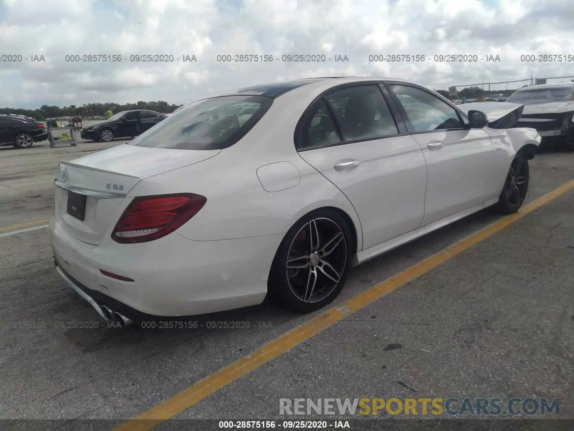 4 Photograph of a damaged car WDDZF6BB5LA743247 MERCEDES-BENZ E-CLASS 2020