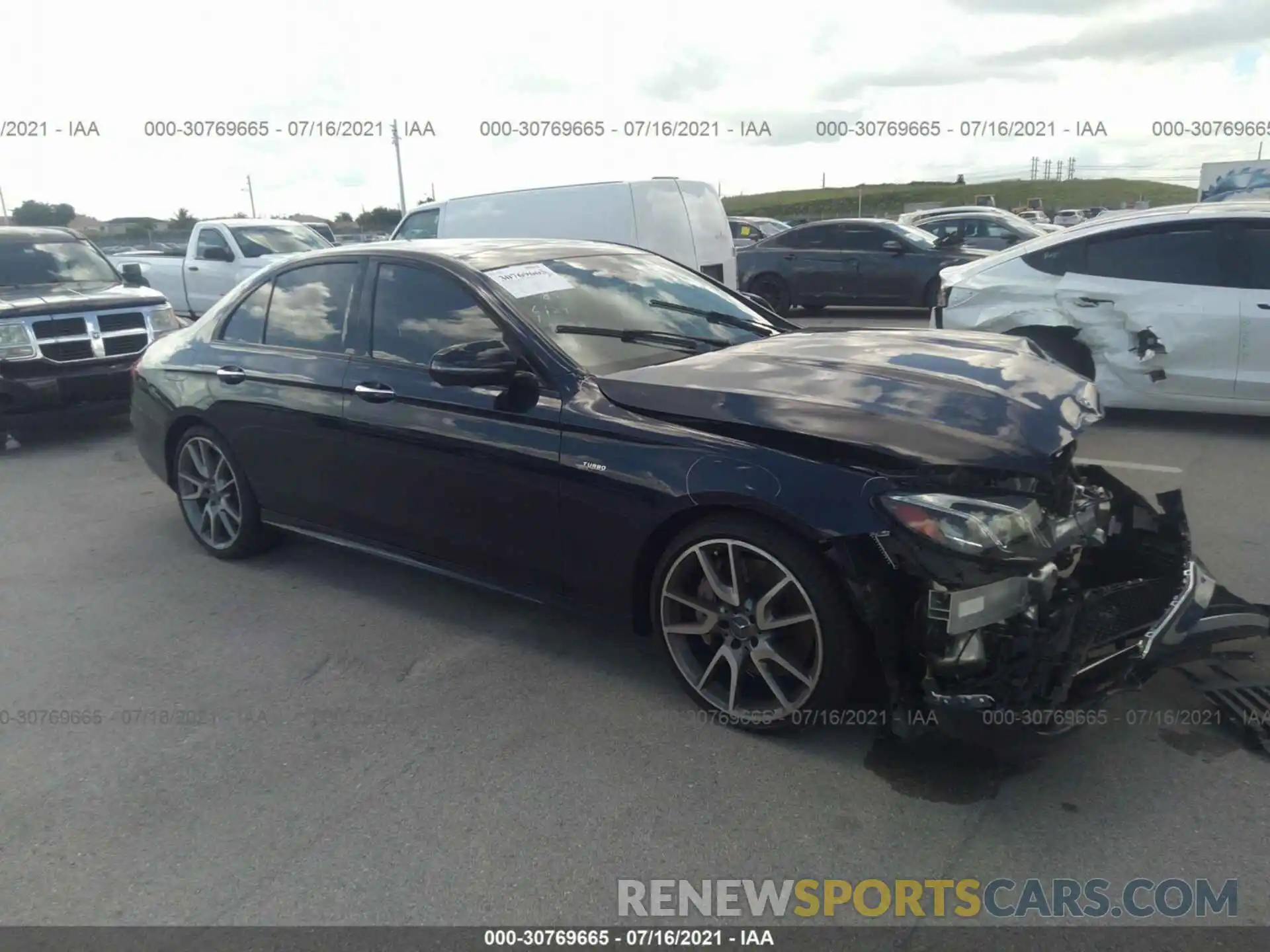 1 Photograph of a damaged car WDDZF6BB7LA719189 MERCEDES-BENZ E-CLASS 2020