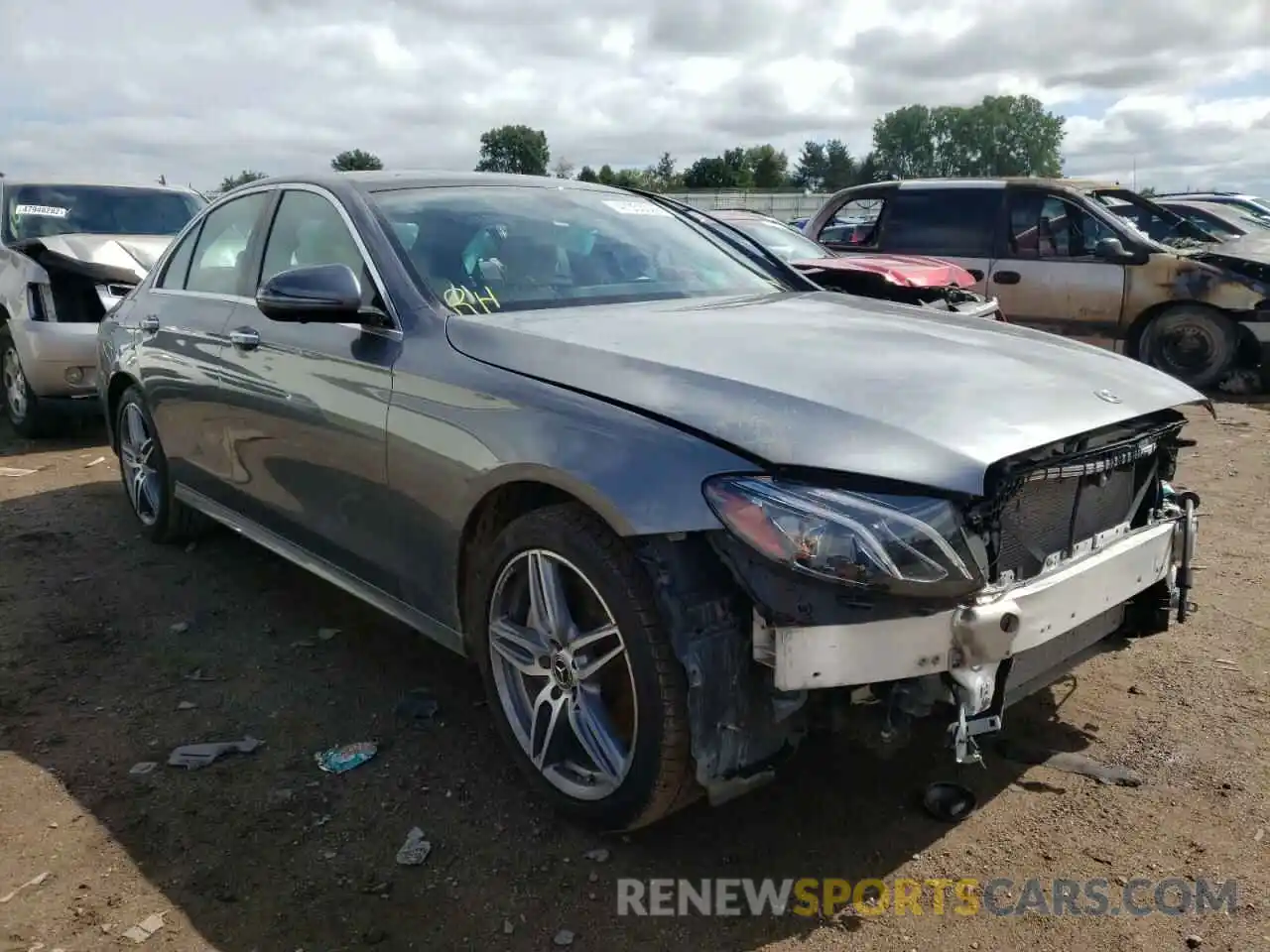 1 Photograph of a damaged car WDDZF6JB0LA719620 MERCEDES-BENZ E-CLASS 2020