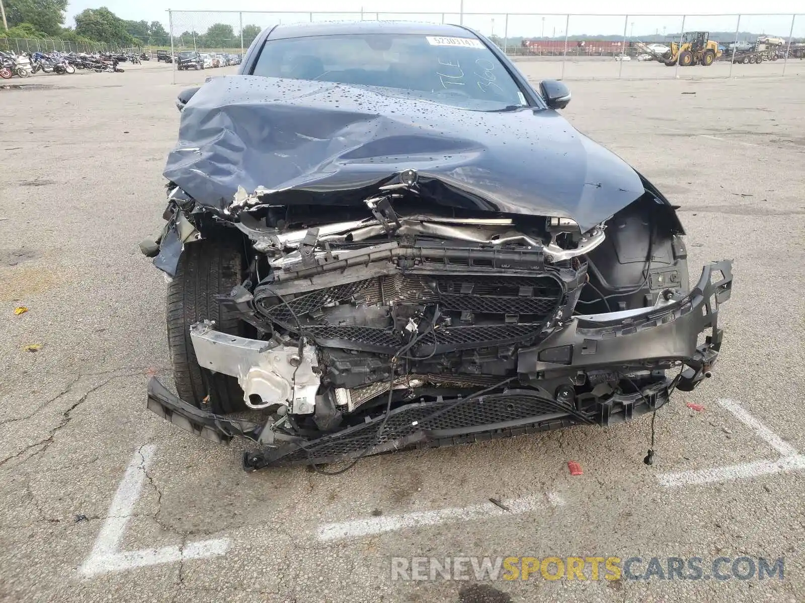 9 Photograph of a damaged car WDDZF6JB2LA745376 MERCEDES-BENZ E-CLASS 2020