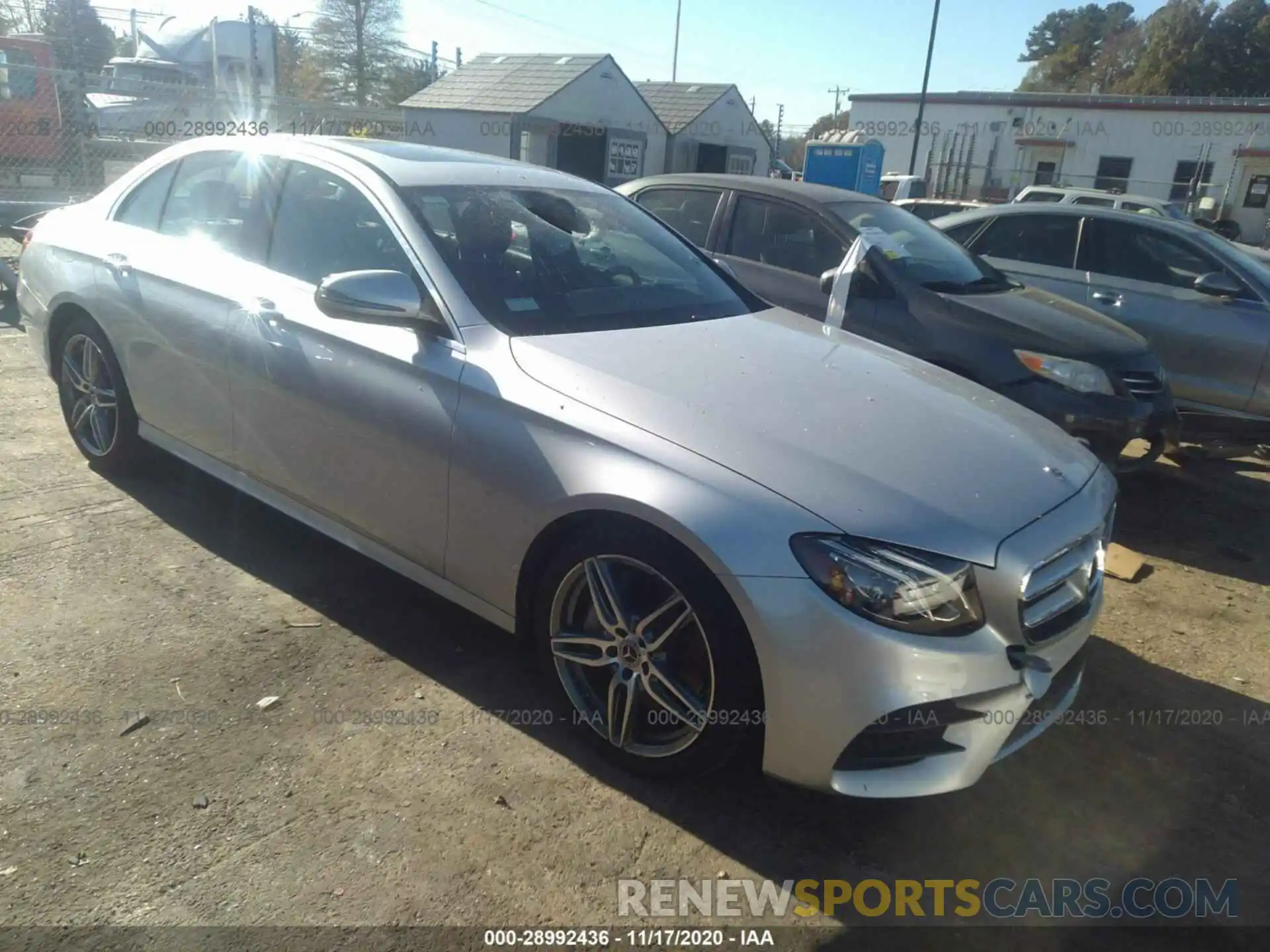 1 Photograph of a damaged car WDDZF6JB9LA734858 MERCEDES-BENZ E-CLASS 2020