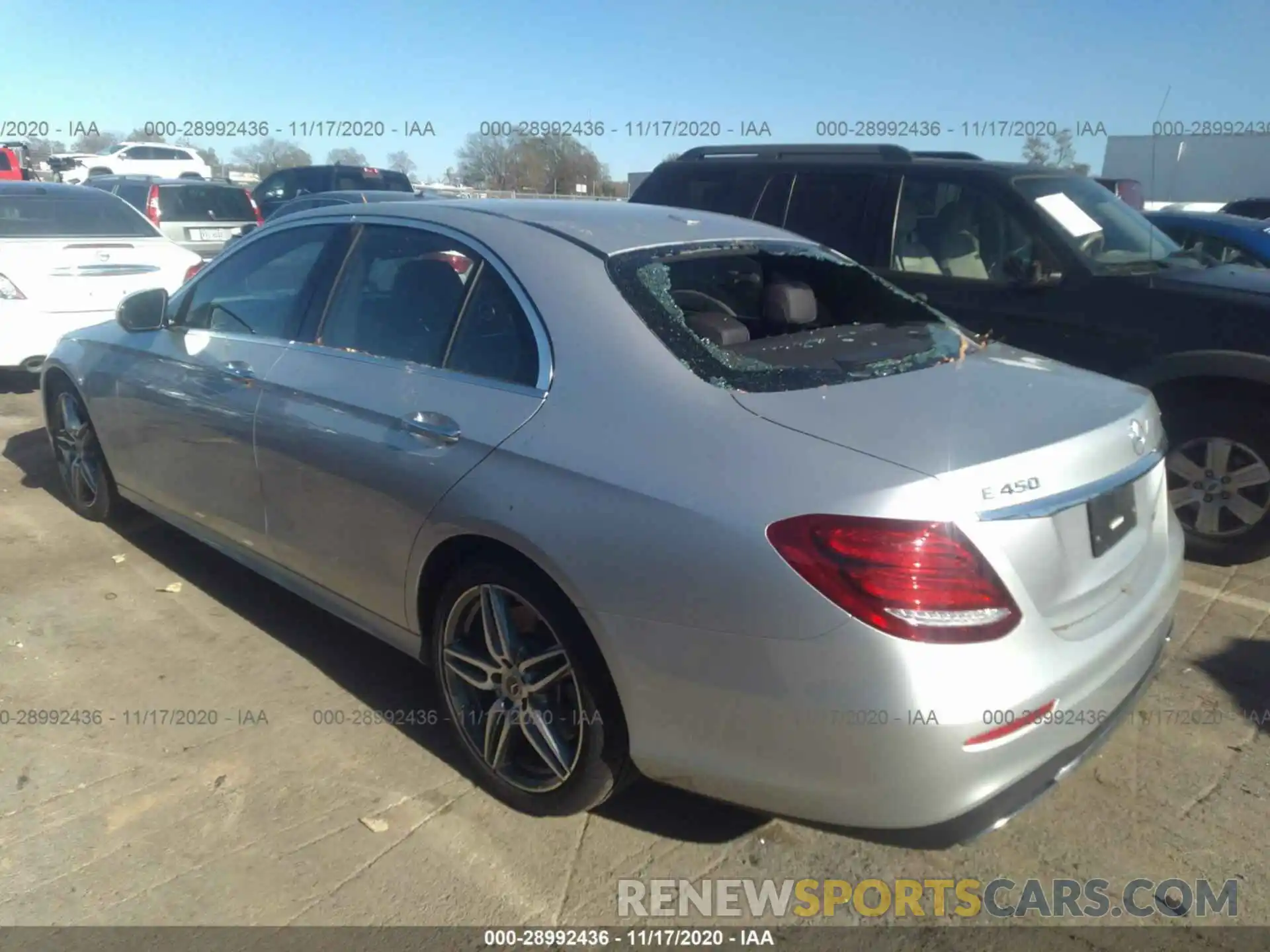 3 Photograph of a damaged car WDDZF6JB9LA734858 MERCEDES-BENZ E-CLASS 2020