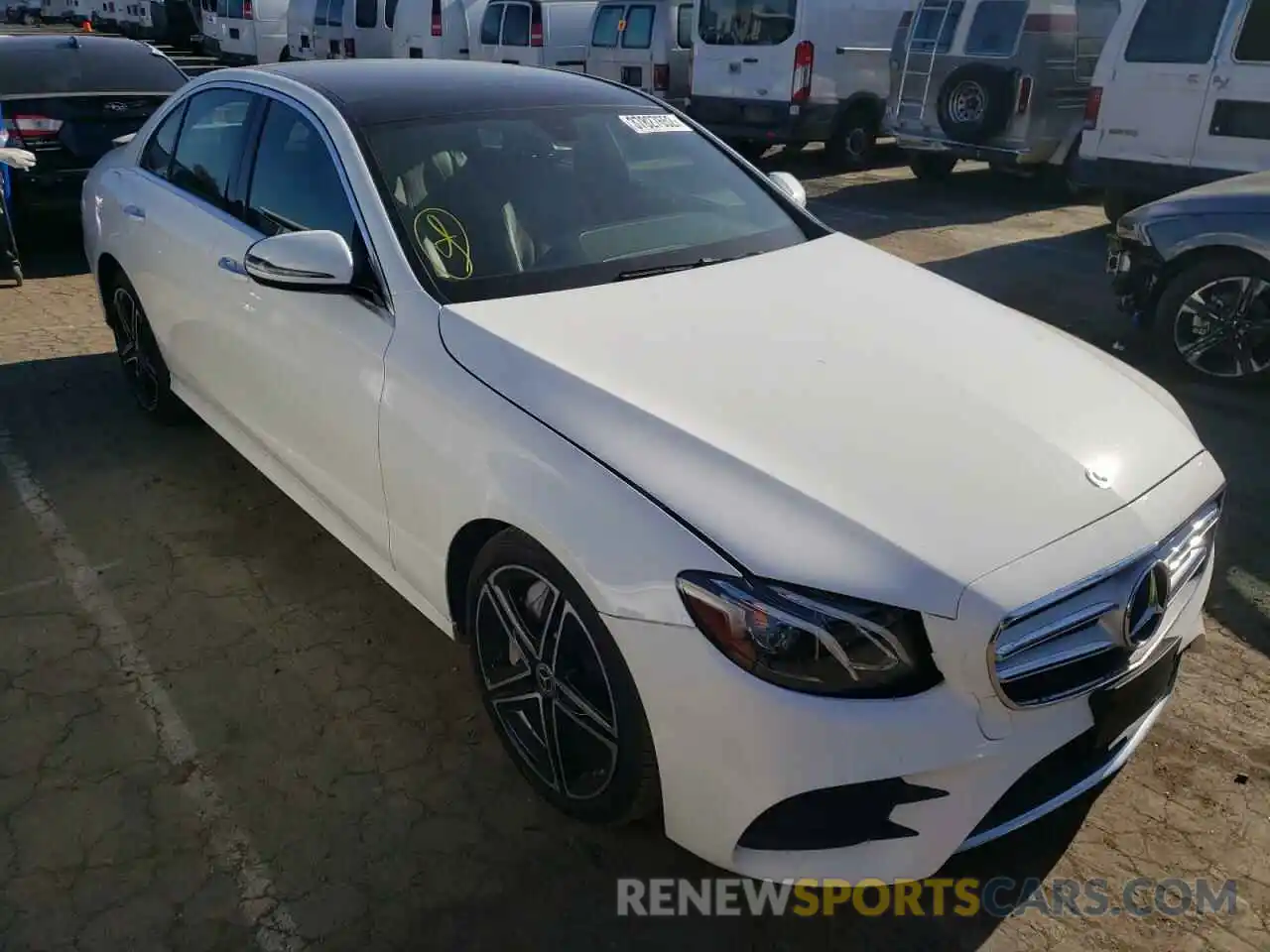 1 Photograph of a damaged car WDDZF8DB0LA721715 MERCEDES-BENZ E-CLASS 2020