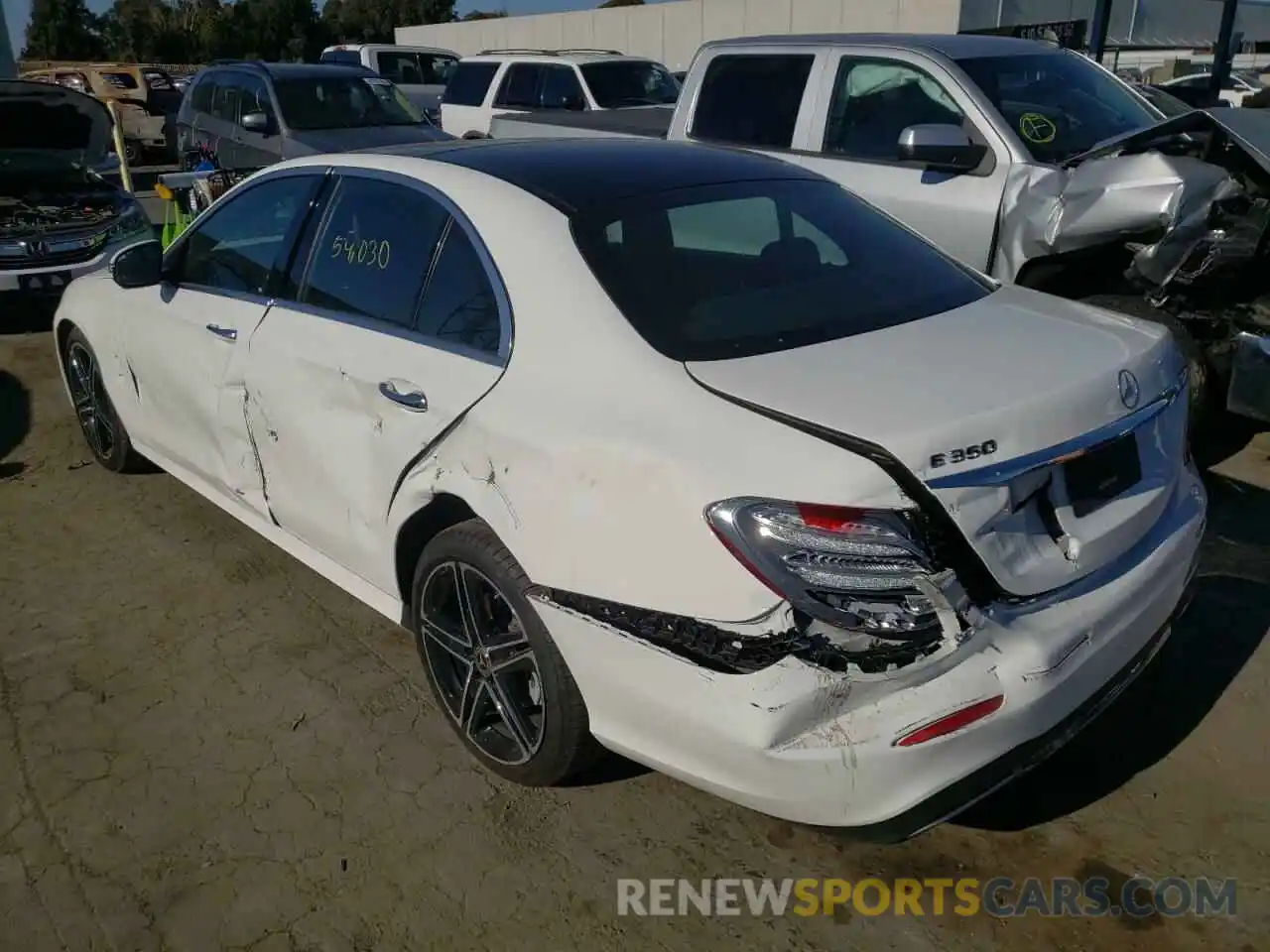 3 Photograph of a damaged car WDDZF8DB0LA721715 MERCEDES-BENZ E-CLASS 2020