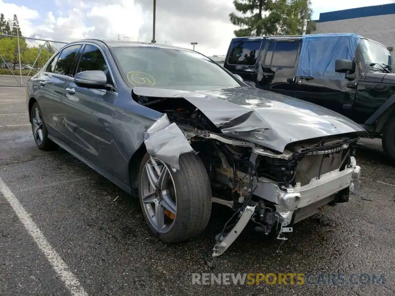 1 Photograph of a damaged car WDDZF8DB0LA732617 MERCEDES-BENZ E-CLASS 2020