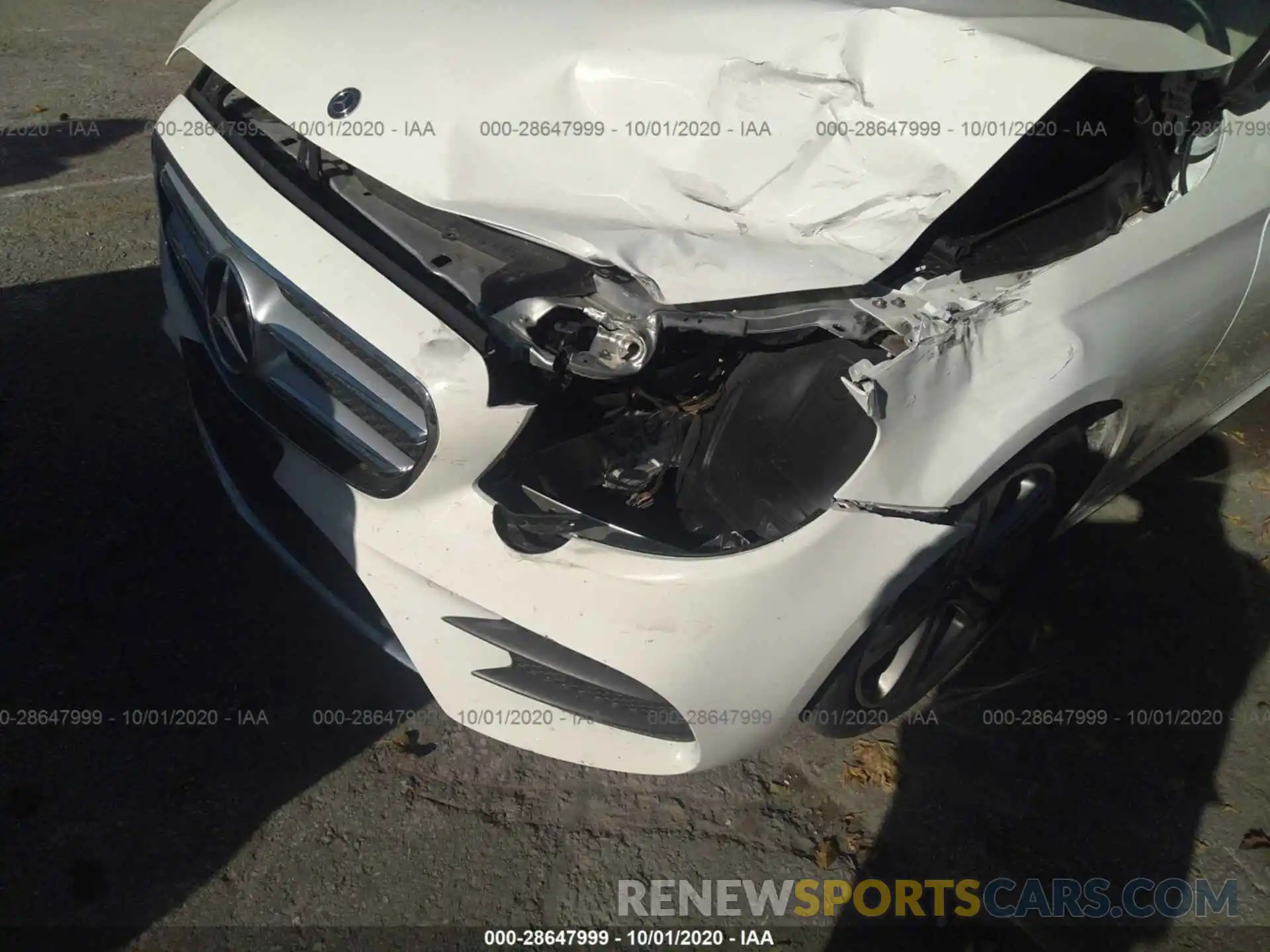 6 Photograph of a damaged car WDDZF8DB0LA734562 MERCEDES-BENZ E-CLASS 2020