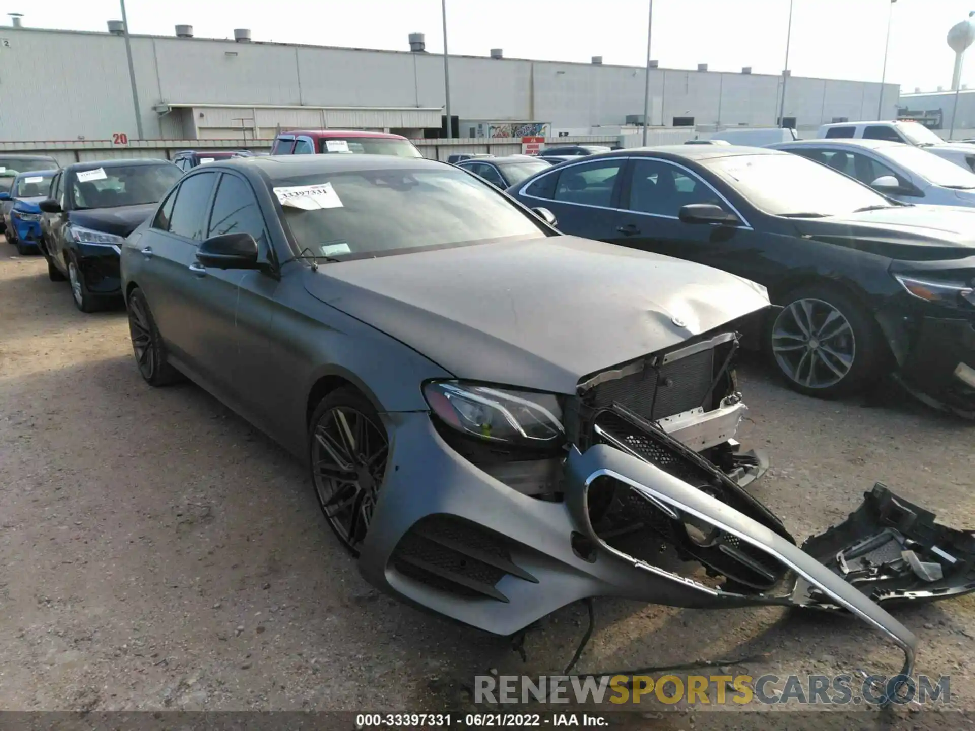 1 Photograph of a damaged car WDDZF8DB0LA752446 MERCEDES-BENZ E-CLASS 2020