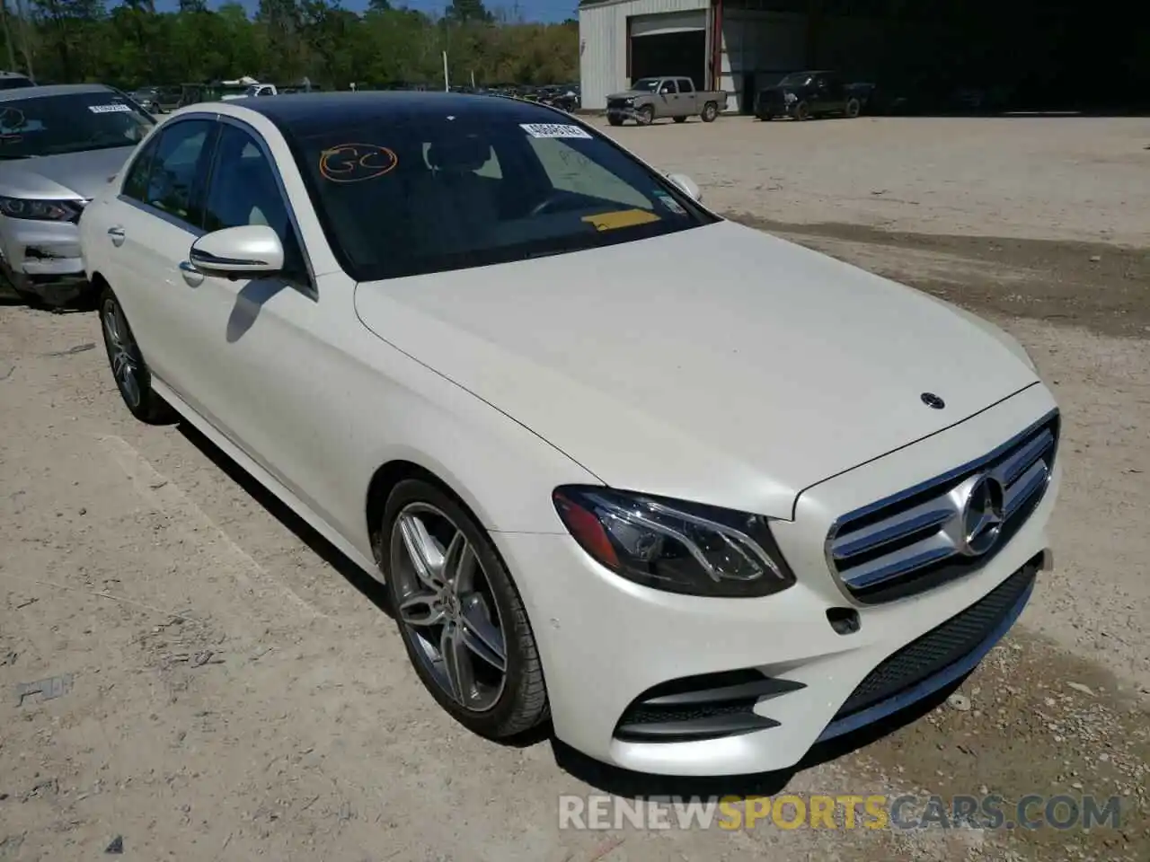 1 Photograph of a damaged car WDDZF8DB2LA733557 MERCEDES-BENZ E-CLASS 2020