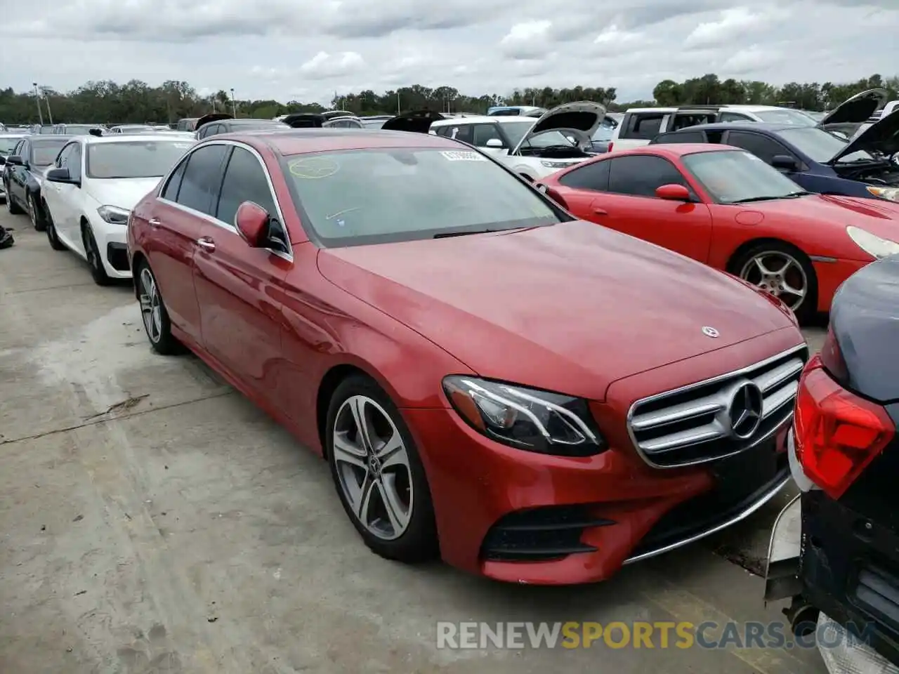 1 Photograph of a damaged car WDDZF8DB2LA750214 MERCEDES-BENZ E-CLASS 2020