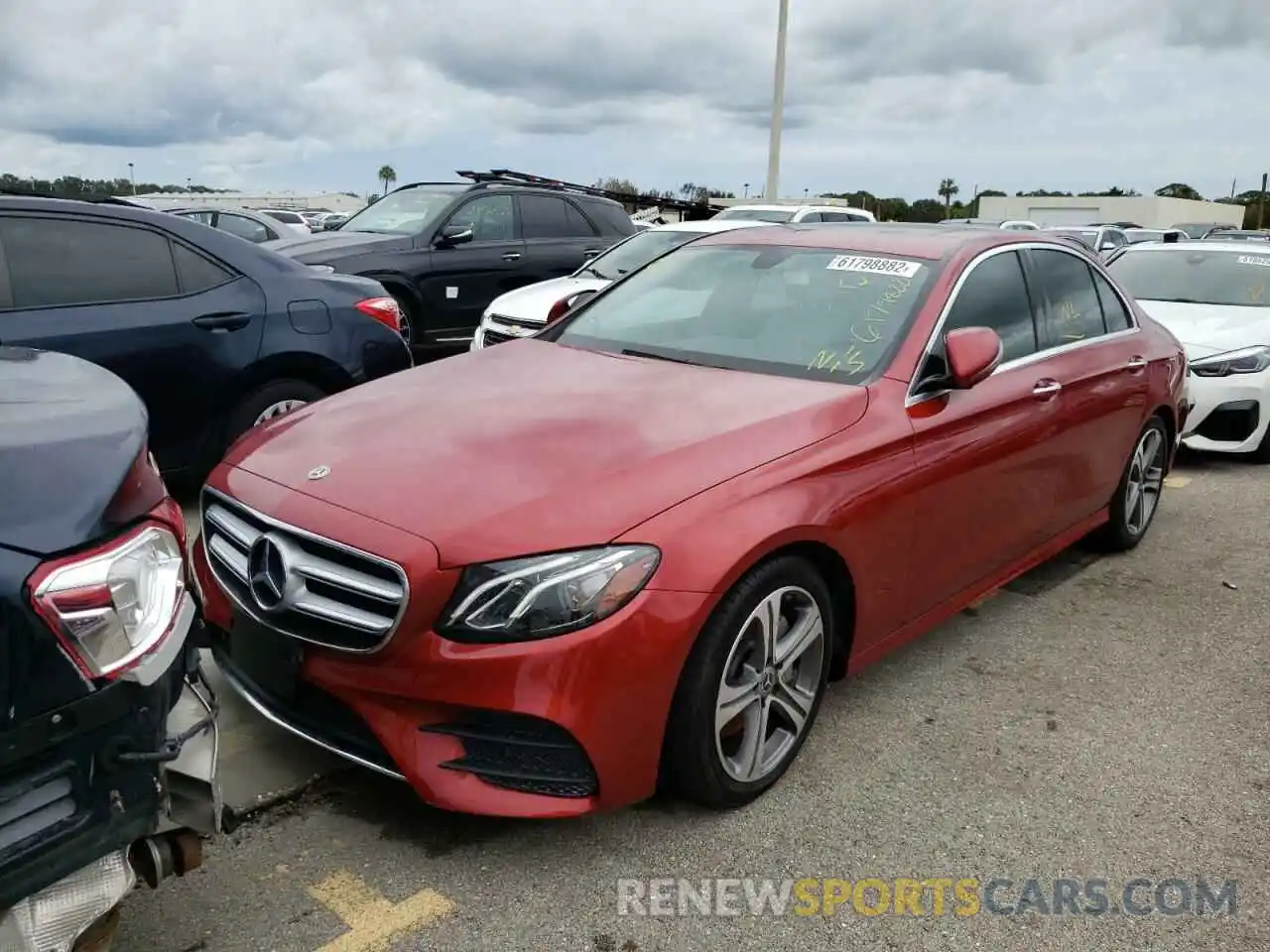 2 Photograph of a damaged car WDDZF8DB2LA750214 MERCEDES-BENZ E-CLASS 2020