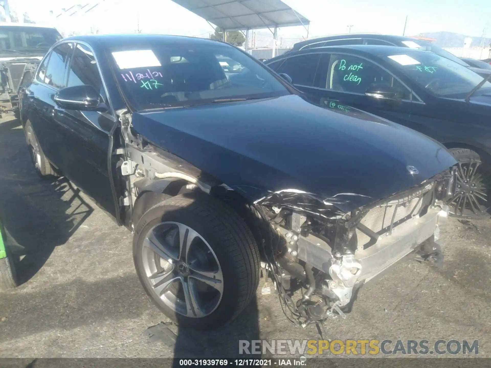 1 Photograph of a damaged car WDDZF8DB2LA751718 MERCEDES-BENZ E-CLASS 2020