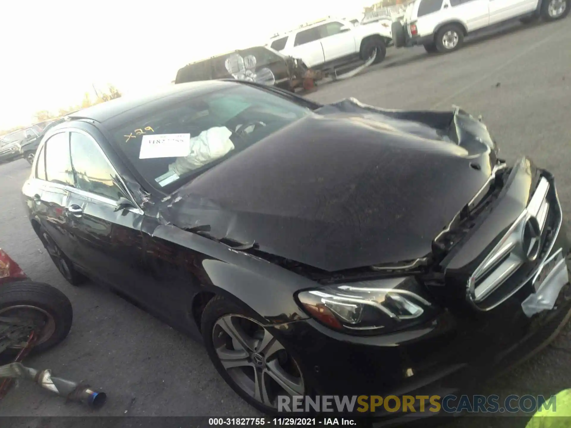 1 Photograph of a damaged car WDDZF8DB3LA750609 MERCEDES-BENZ E-CLASS 2020