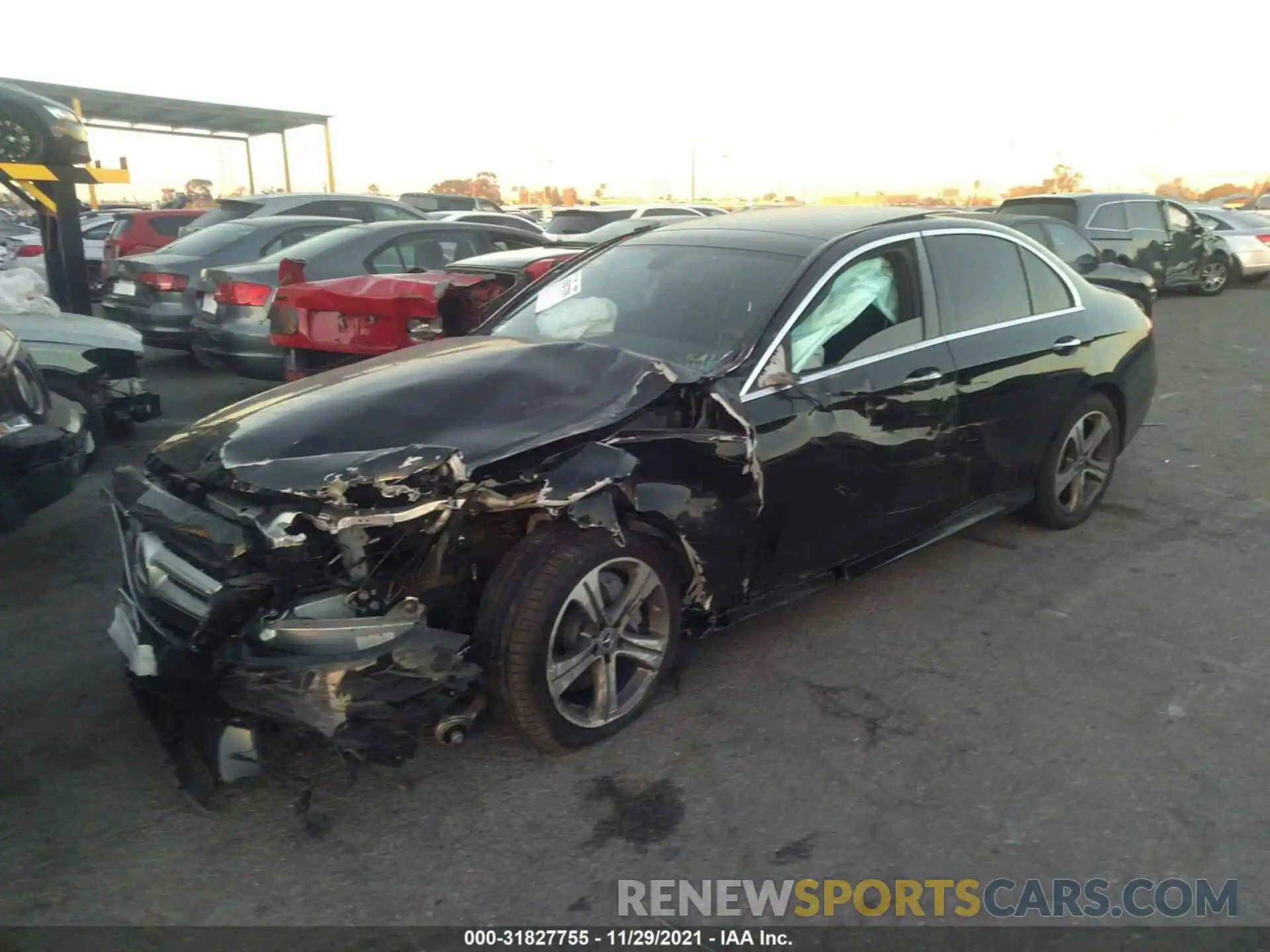 2 Photograph of a damaged car WDDZF8DB3LA750609 MERCEDES-BENZ E-CLASS 2020