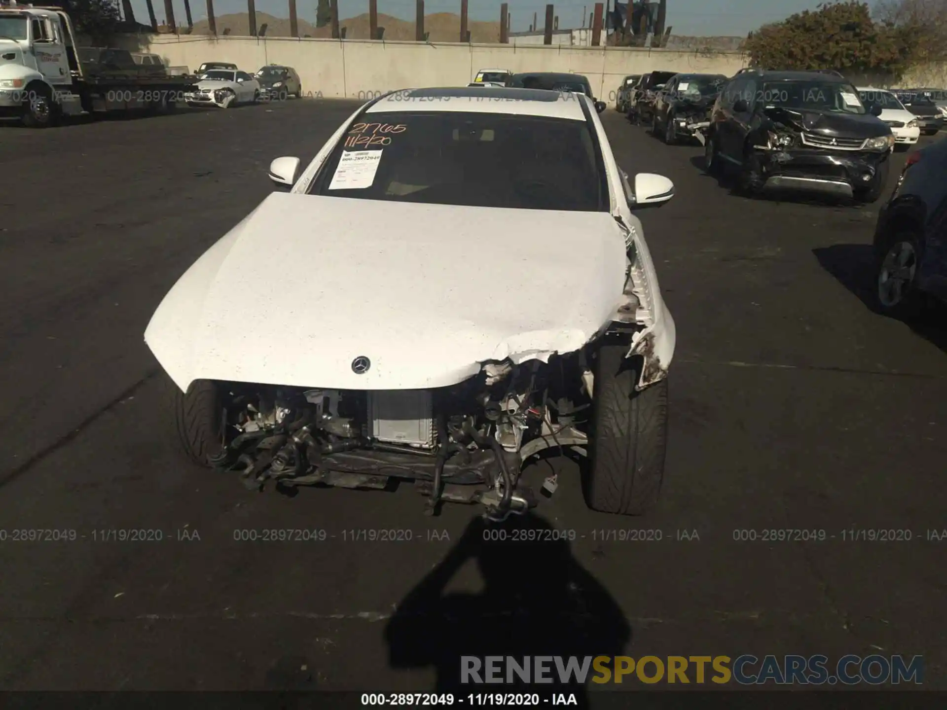 6 Photograph of a damaged car WDDZF8DB4LA751896 MERCEDES-BENZ E-CLASS 2020