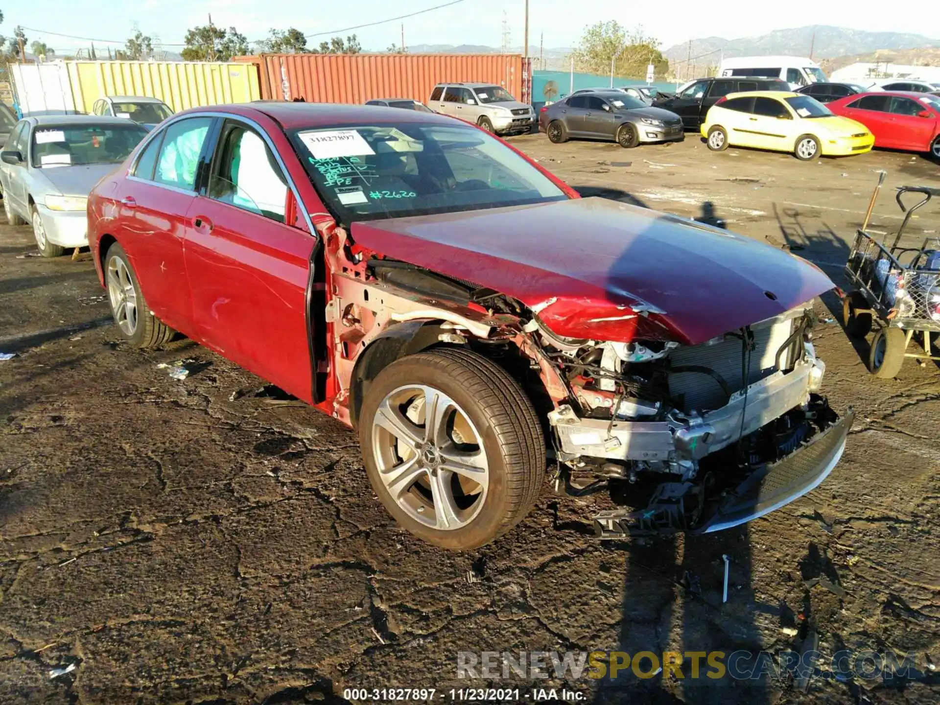 1 Photograph of a damaged car WDDZF8DB4LA753843 MERCEDES-BENZ E-CLASS 2020