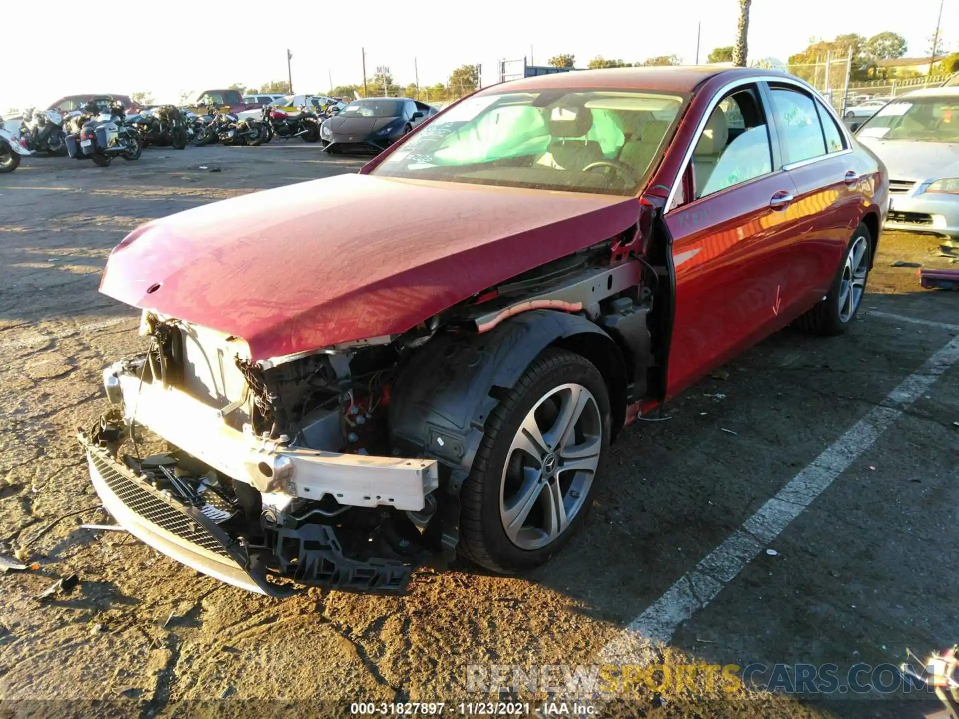 2 Photograph of a damaged car WDDZF8DB4LA753843 MERCEDES-BENZ E-CLASS 2020