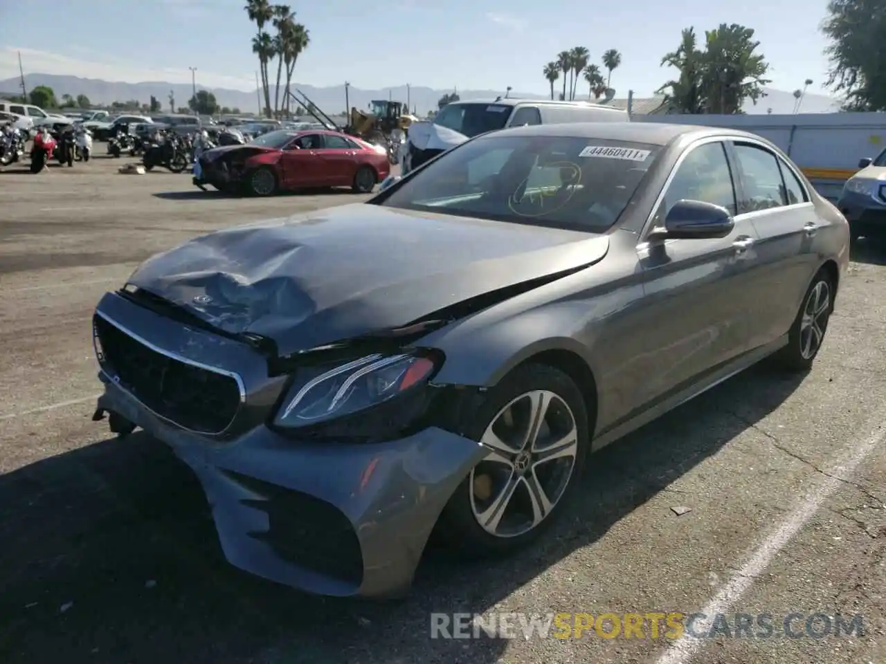 2 Photograph of a damaged car WDDZF8DB5LA717238 MERCEDES-BENZ E-CLASS 2020