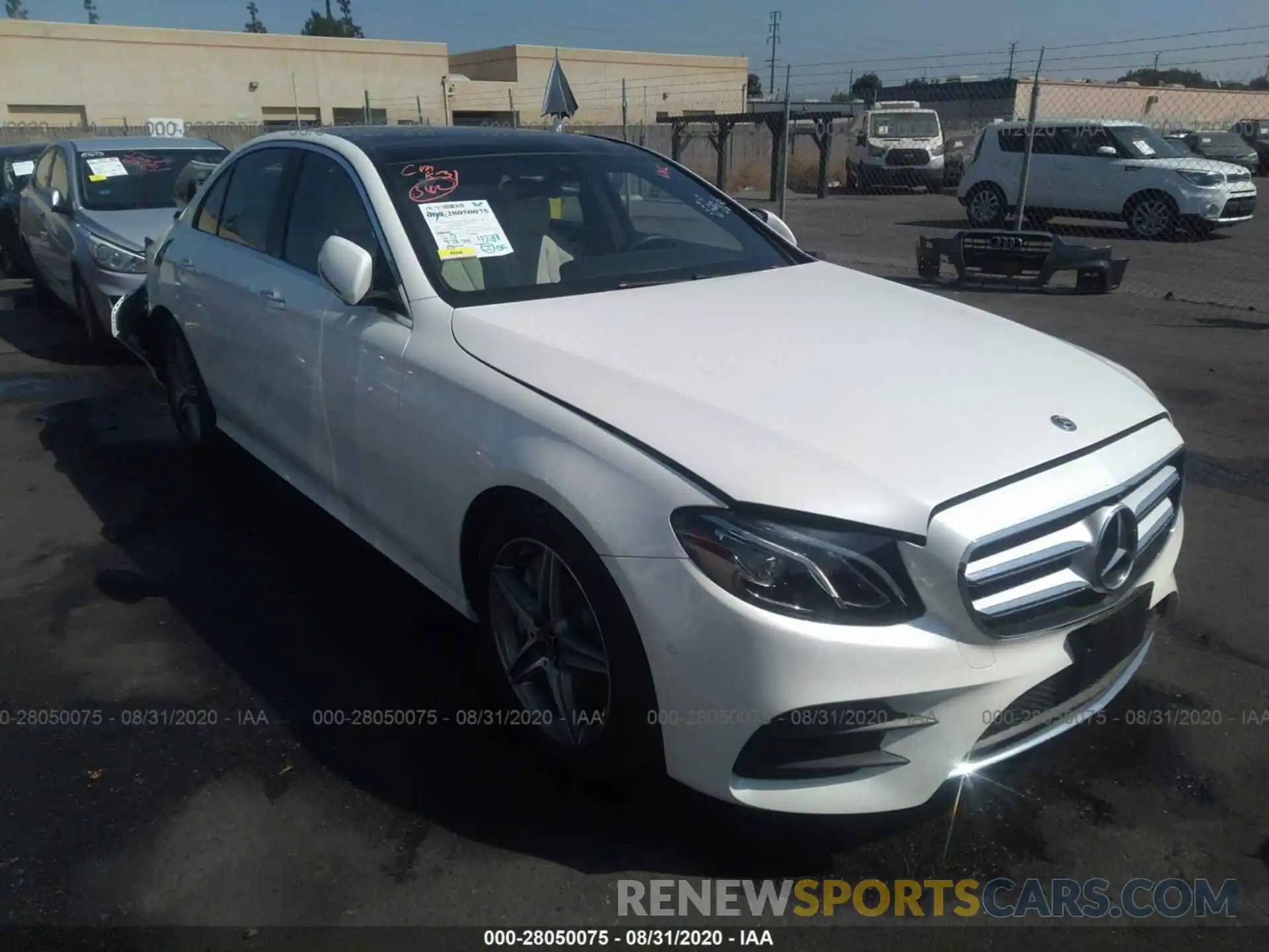 1 Photograph of a damaged car WDDZF8DB5LA718406 MERCEDES-BENZ E-CLASS 2020