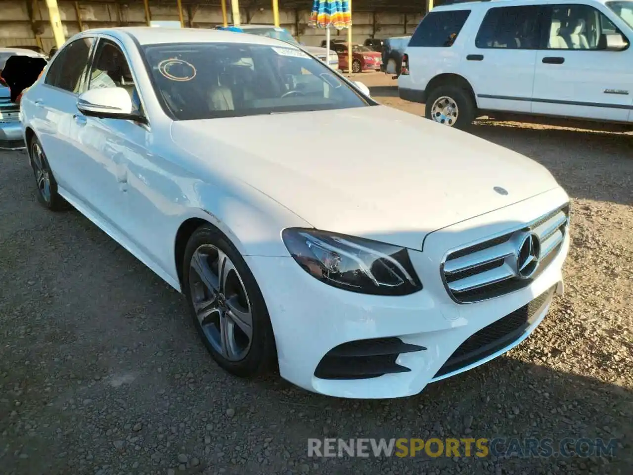 1 Photograph of a damaged car WDDZF8DB6LA704000 MERCEDES-BENZ E-CLASS 2020