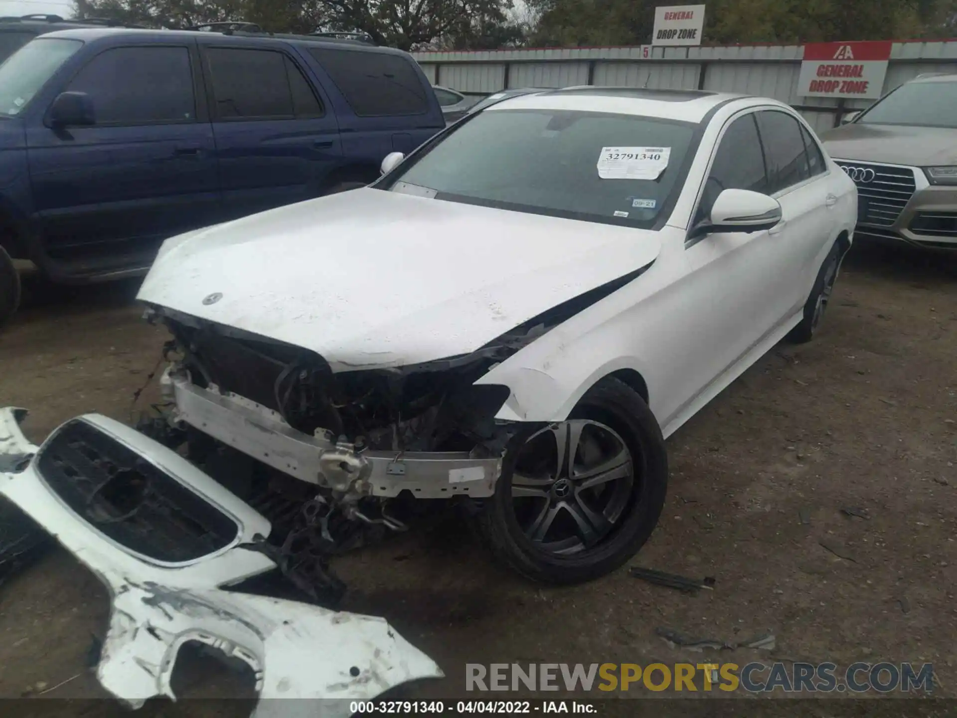 2 Photograph of a damaged car WDDZF8DB6LA715126 MERCEDES-BENZ E-CLASS 2020