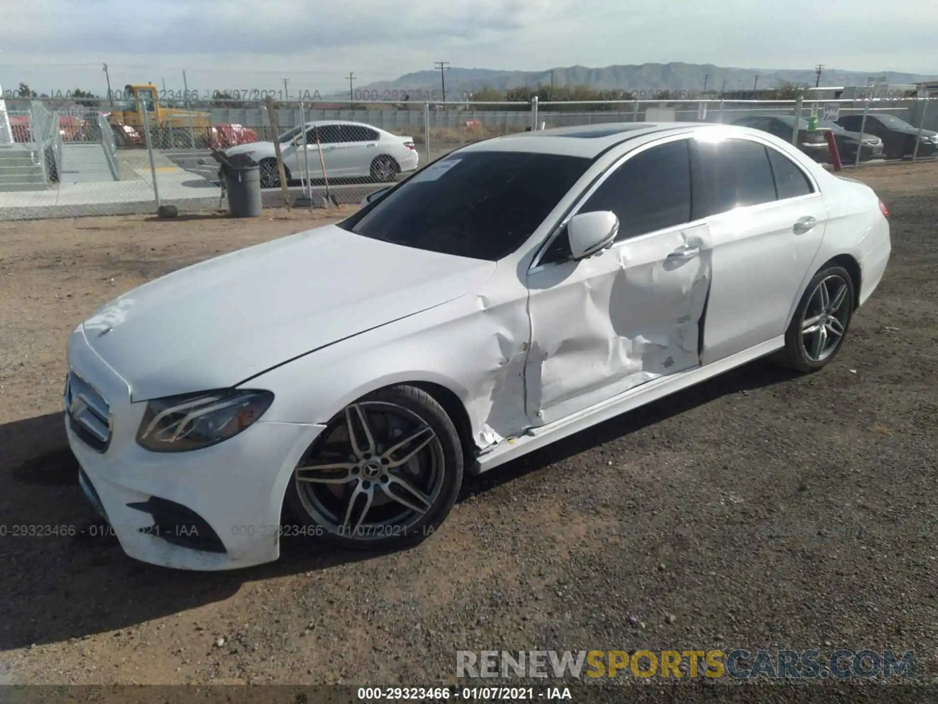 2 Photograph of a damaged car WDDZF8DB6LA719337 MERCEDES-BENZ E-CLASS 2020