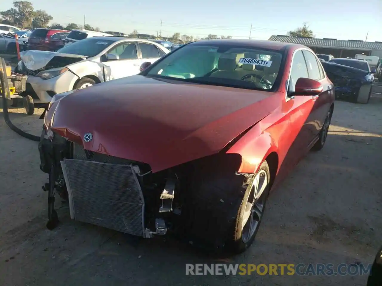 2 Photograph of a damaged car WDDZF8DB6LA728992 MERCEDES-BENZ E-CLASS 2020