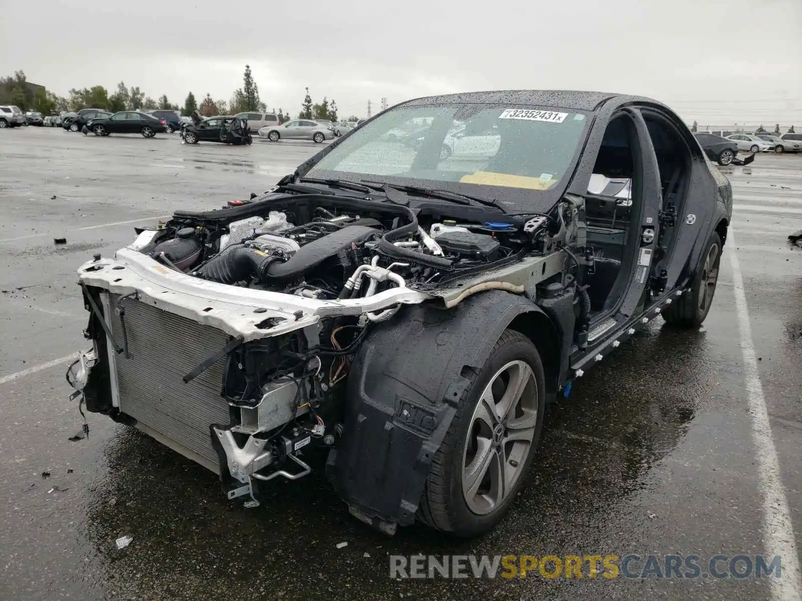 2 Photograph of a damaged car WDDZF8DB6LA750359 MERCEDES-BENZ E CLASS 2020