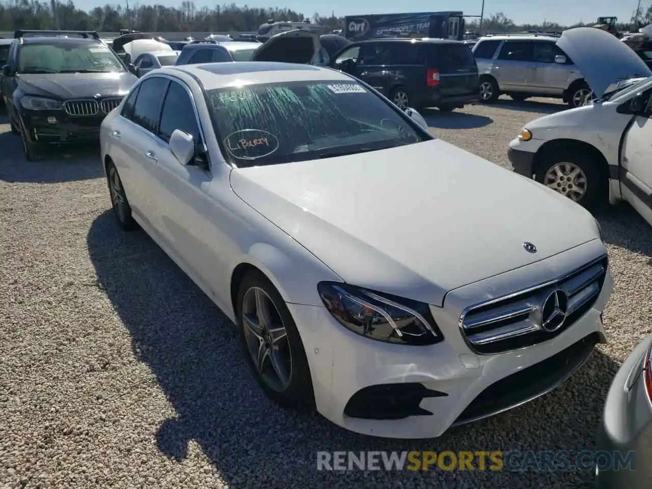 1 Photograph of a damaged car WDDZF8DB7LA703132 MERCEDES-BENZ E-CLASS 2020