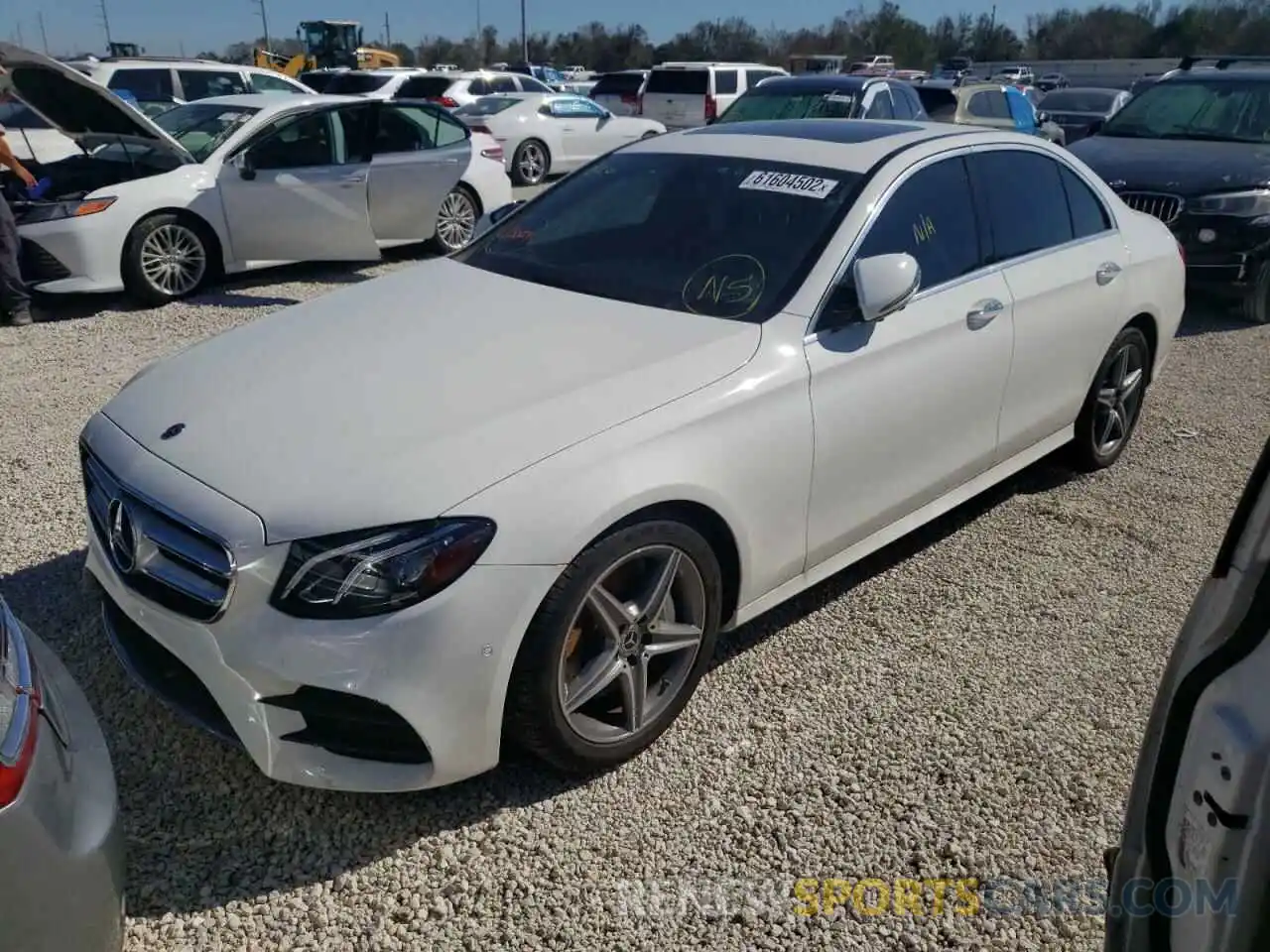 2 Photograph of a damaged car WDDZF8DB7LA703132 MERCEDES-BENZ E-CLASS 2020