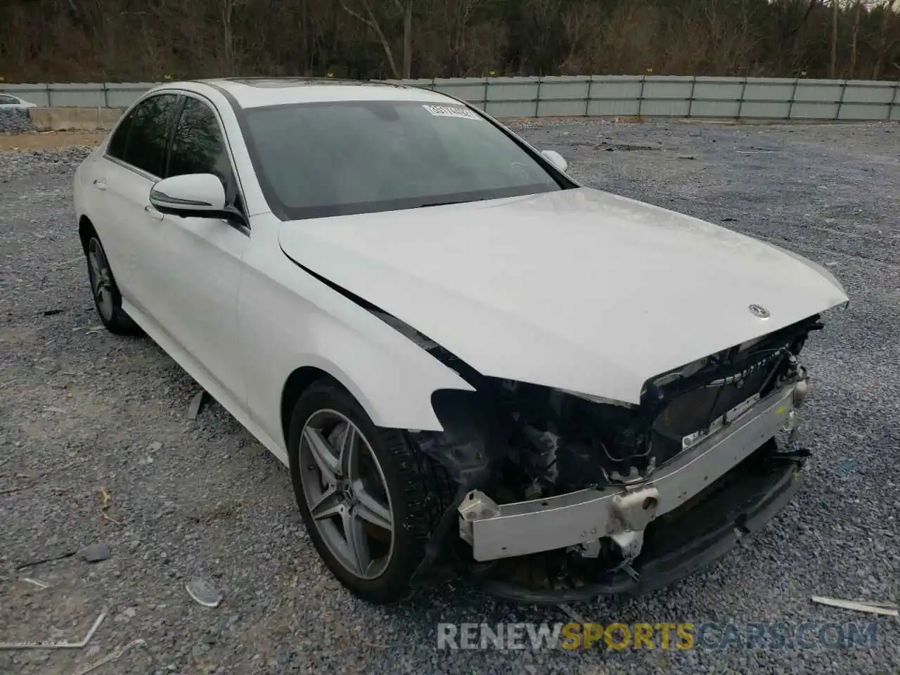 1 Photograph of a damaged car WDDZF8DB8LA702099 MERCEDES-BENZ E-CLASS 2020