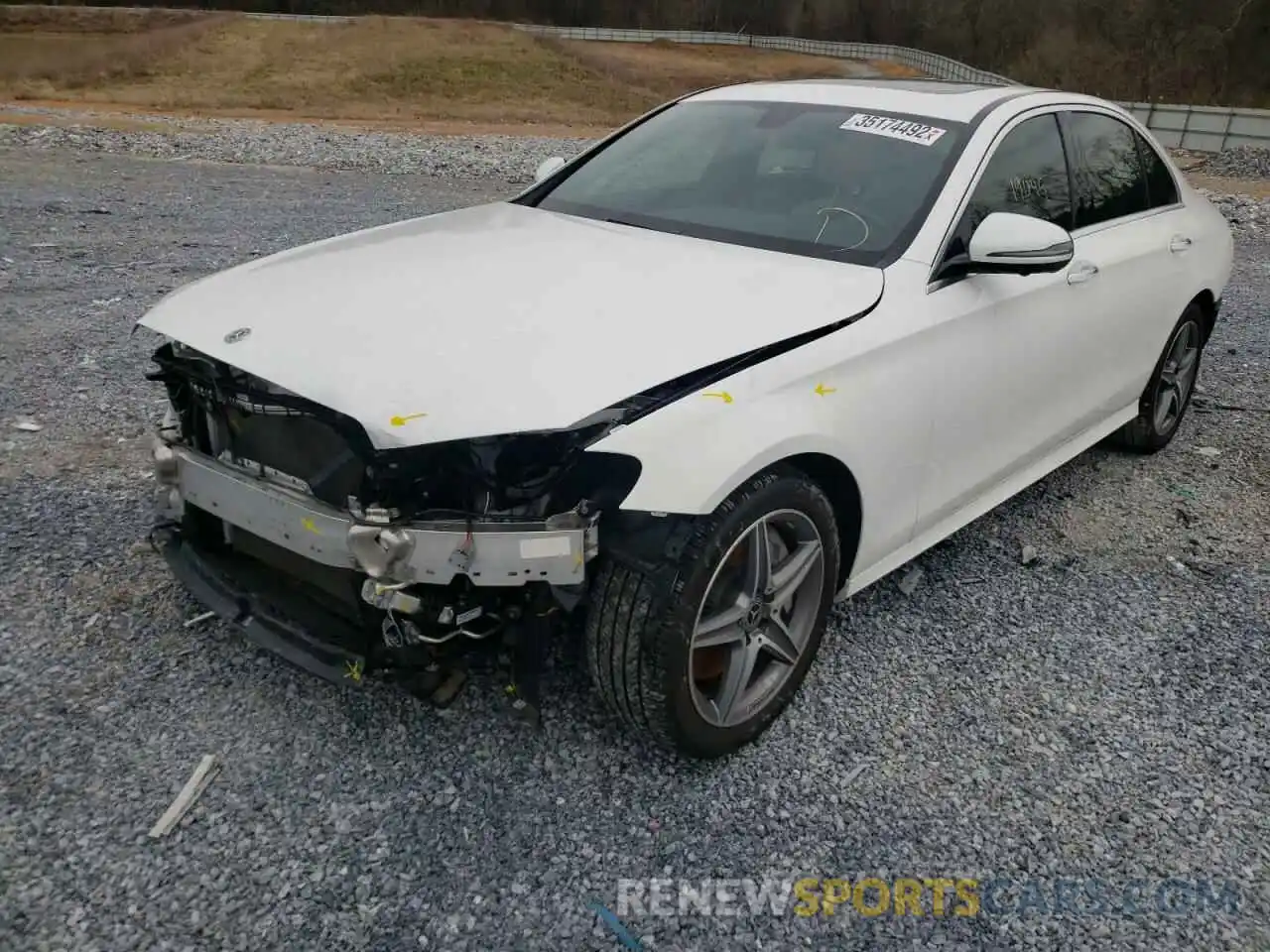 2 Photograph of a damaged car WDDZF8DB8LA702099 MERCEDES-BENZ E-CLASS 2020