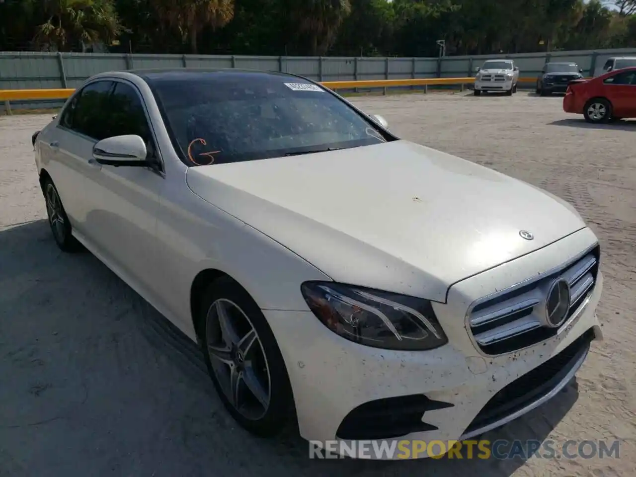 1 Photograph of a damaged car WDDZF8DB8LA711465 MERCEDES-BENZ E-CLASS 2020