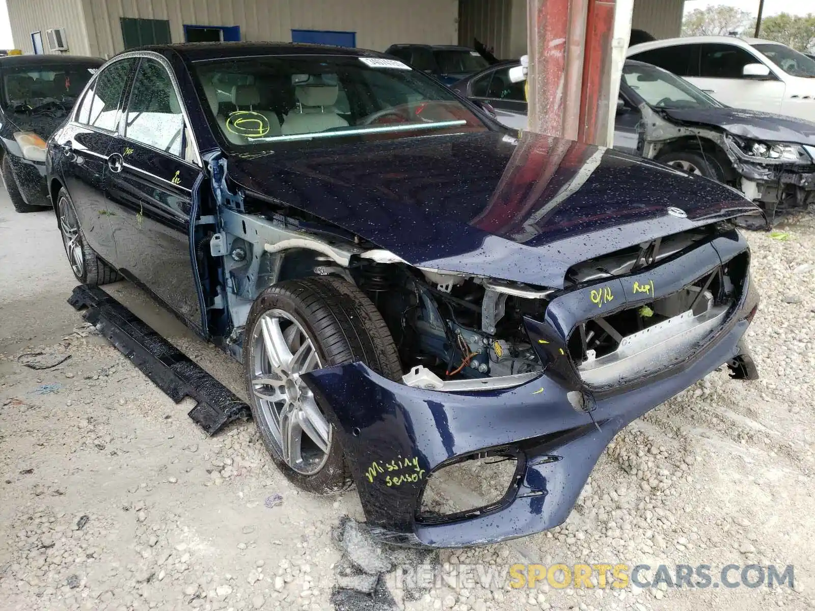 1 Photograph of a damaged car WDDZF8DB8LA751724 MERCEDES-BENZ E CLASS 2020