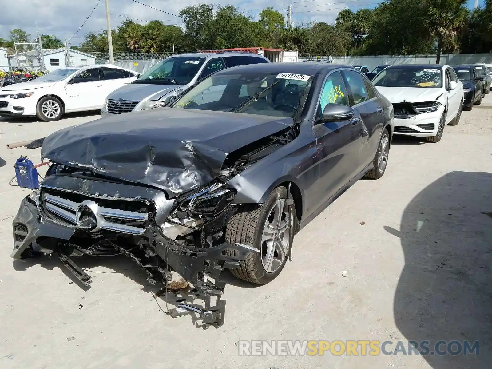 2 Photograph of a damaged car WDDZF8DBXLA701214 MERCEDES-BENZ E CLASS 2020