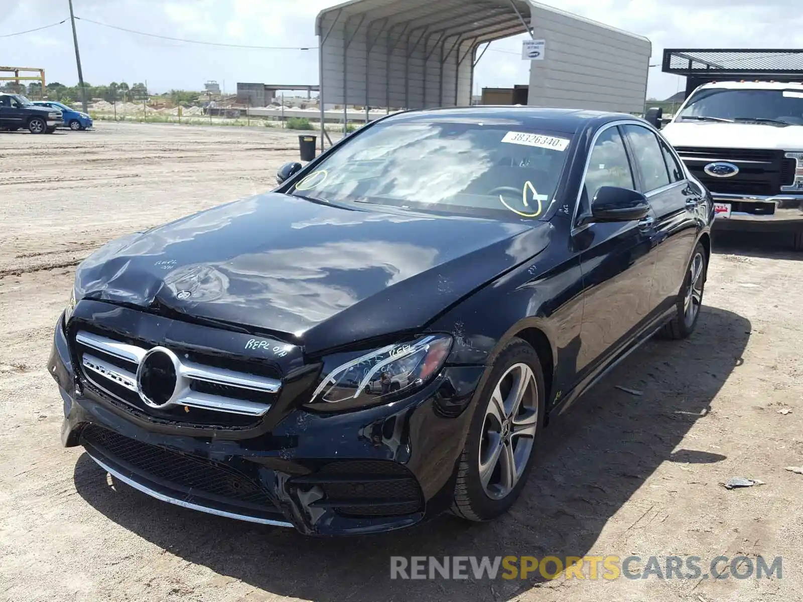 2 Photograph of a damaged car WDDZF8DBXLA710513 MERCEDES-BENZ E CLASS 2020