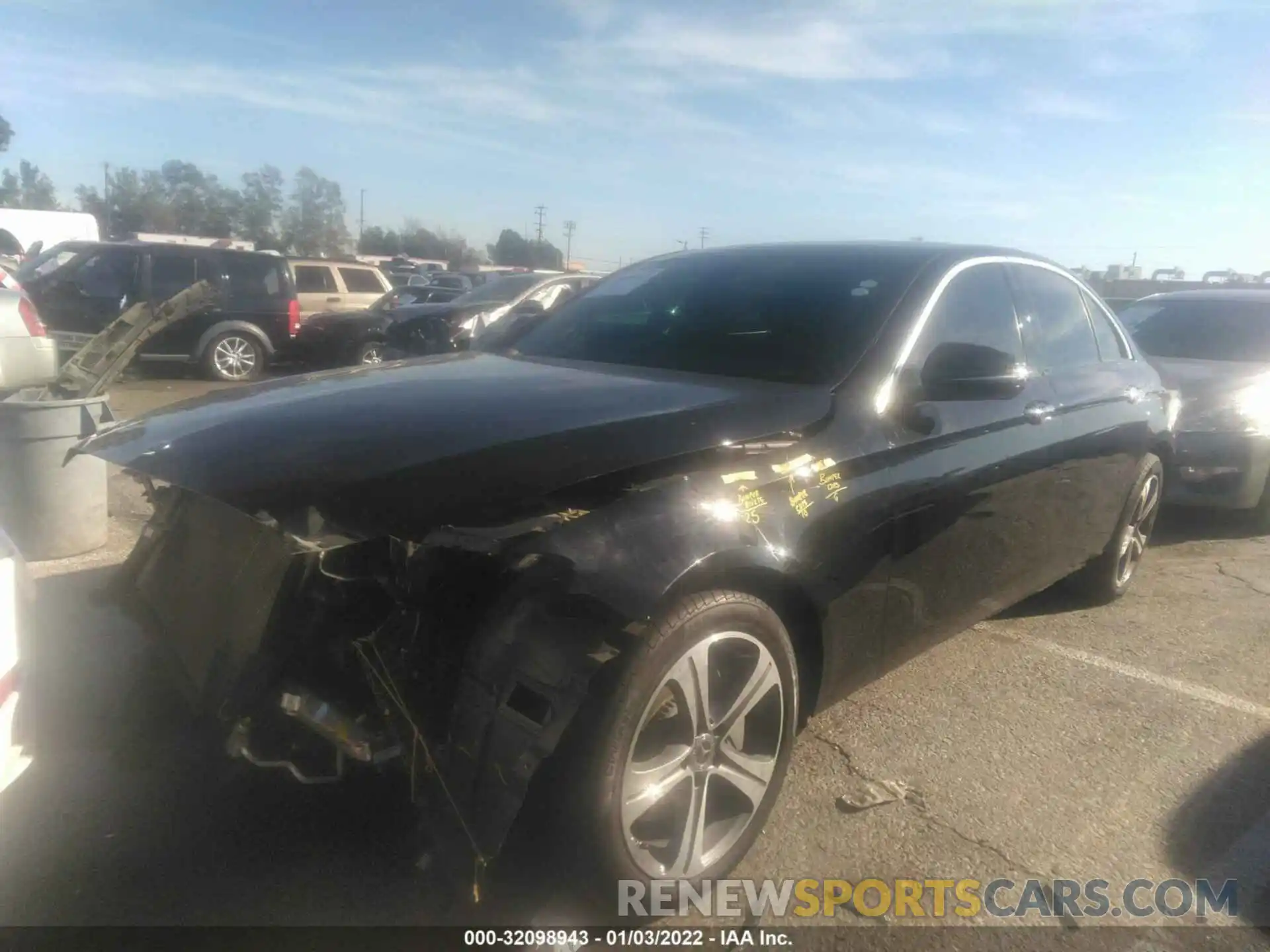 2 Photograph of a damaged car WDDZF8DBXLA719874 MERCEDES-BENZ E-CLASS 2020