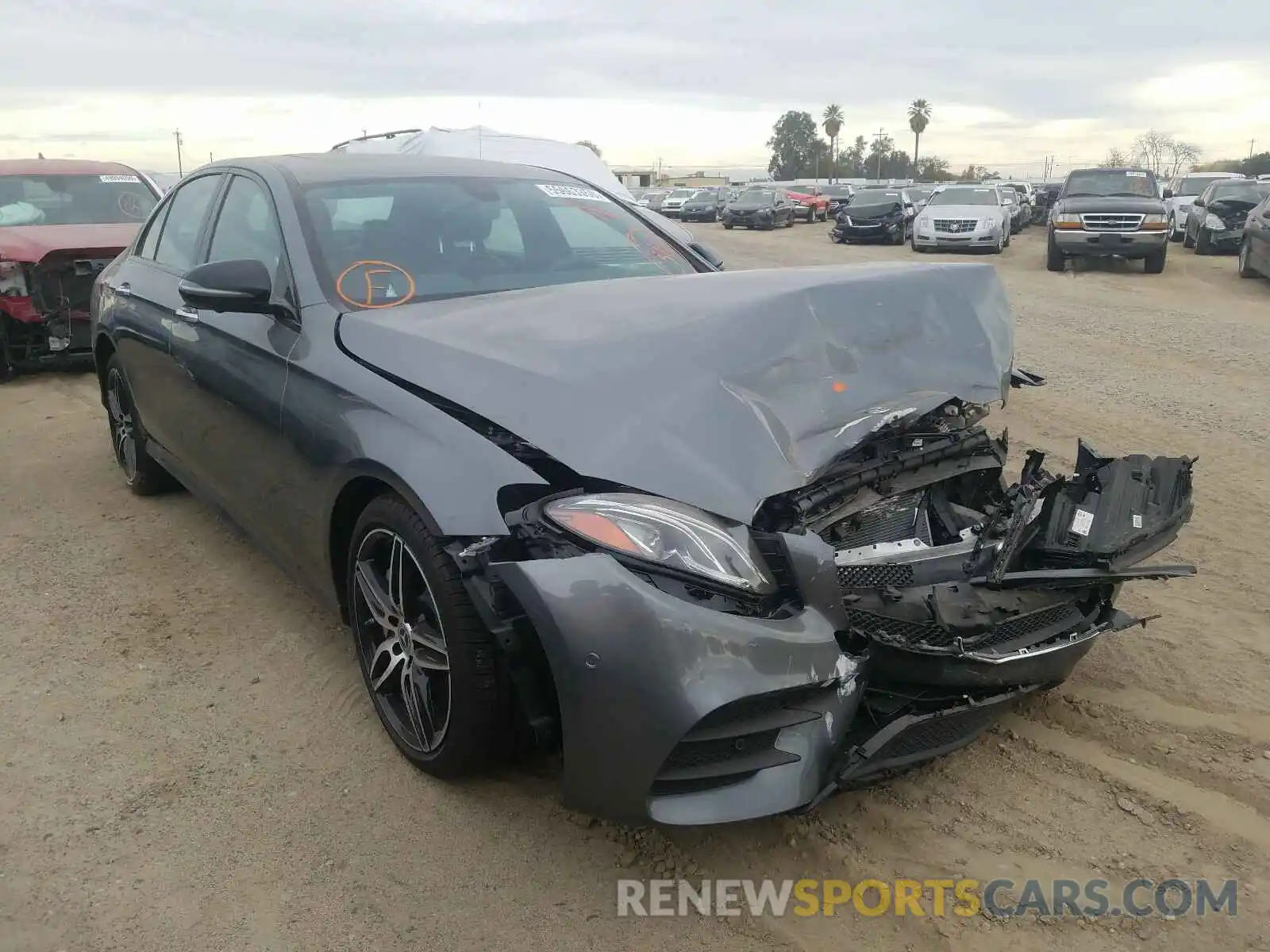 1 Photograph of a damaged car WDDZF8DBXLA722869 MERCEDES-BENZ E CLASS 2020