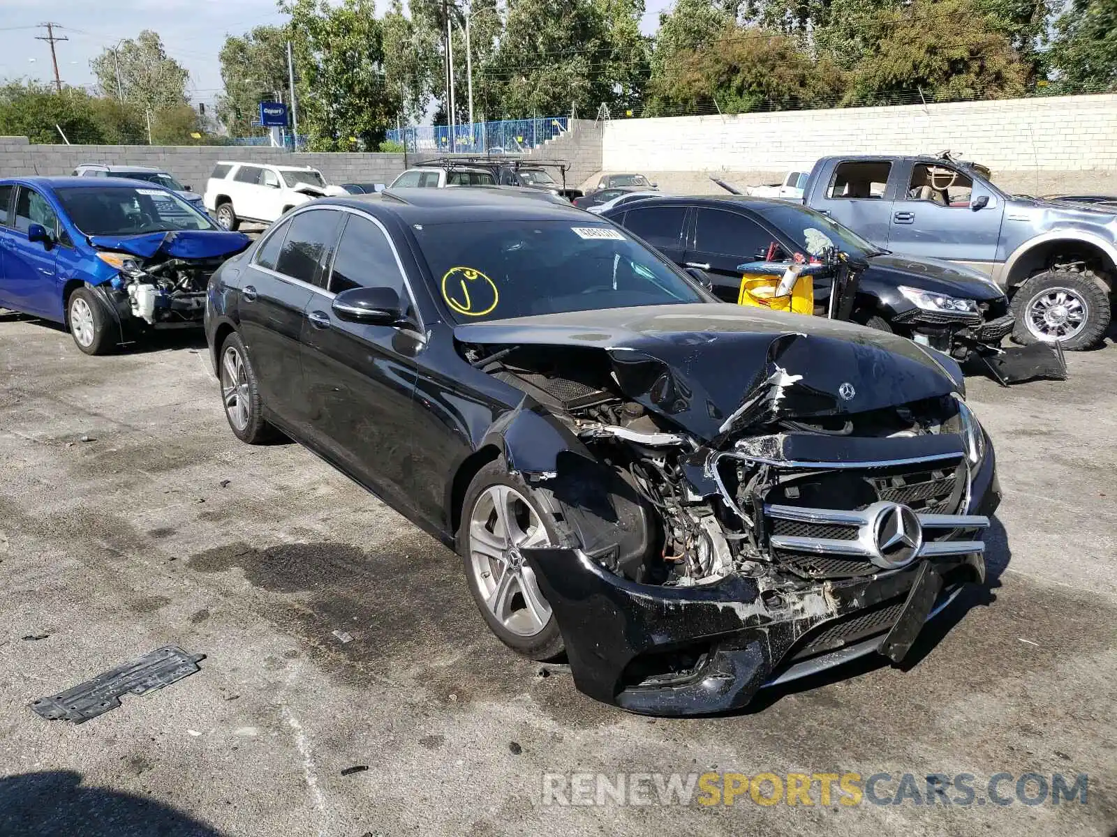 1 Photograph of a damaged car WDDZF8DBXLA735279 MERCEDES-BENZ E-CLASS 2020